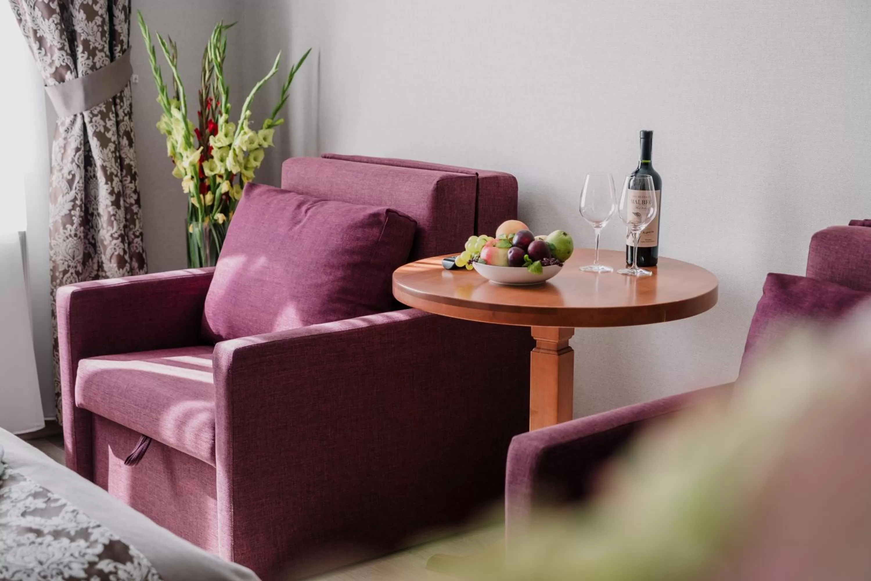 Seating area in DReAM Garden Palace