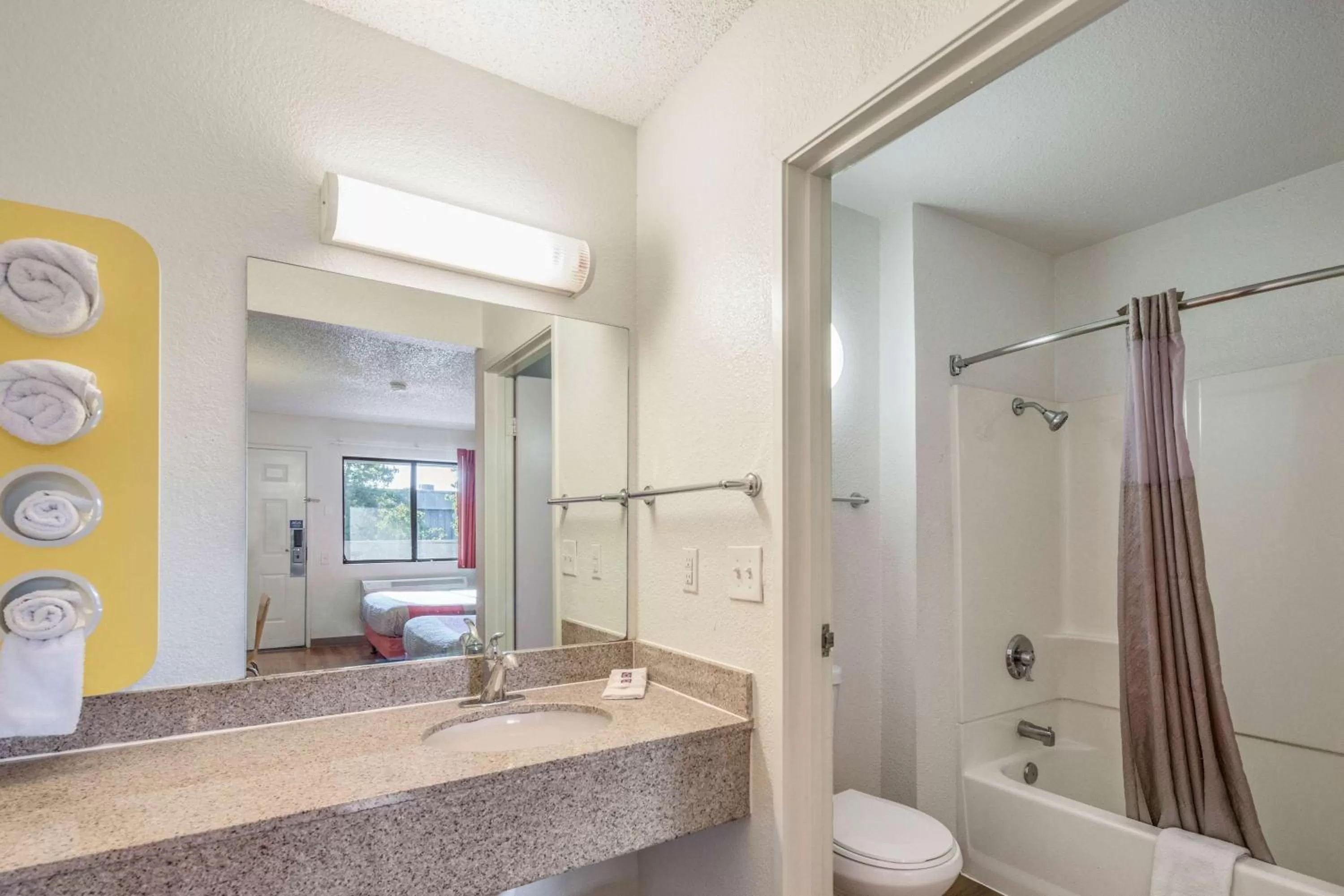 Bathroom in Motel 6-Fairfield, CA - North
