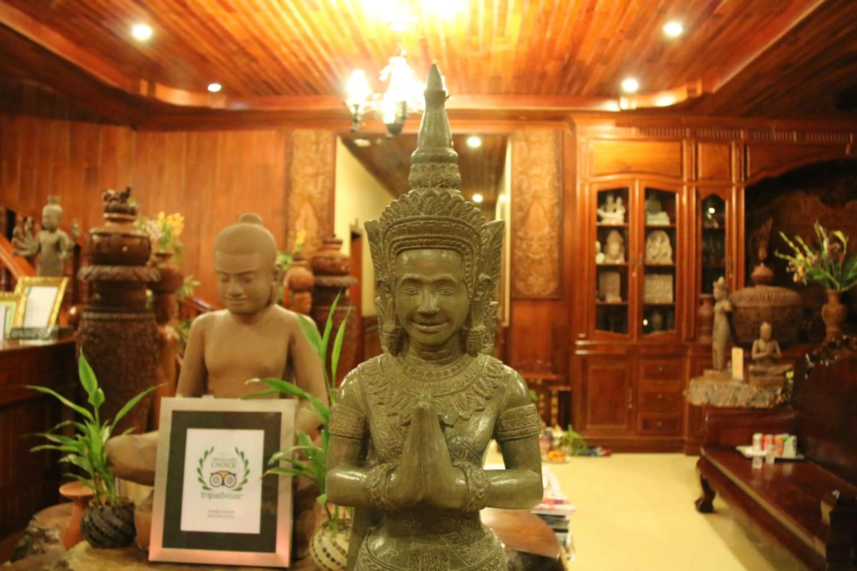 Lobby or reception in Shining Angkor Boutique Hotel