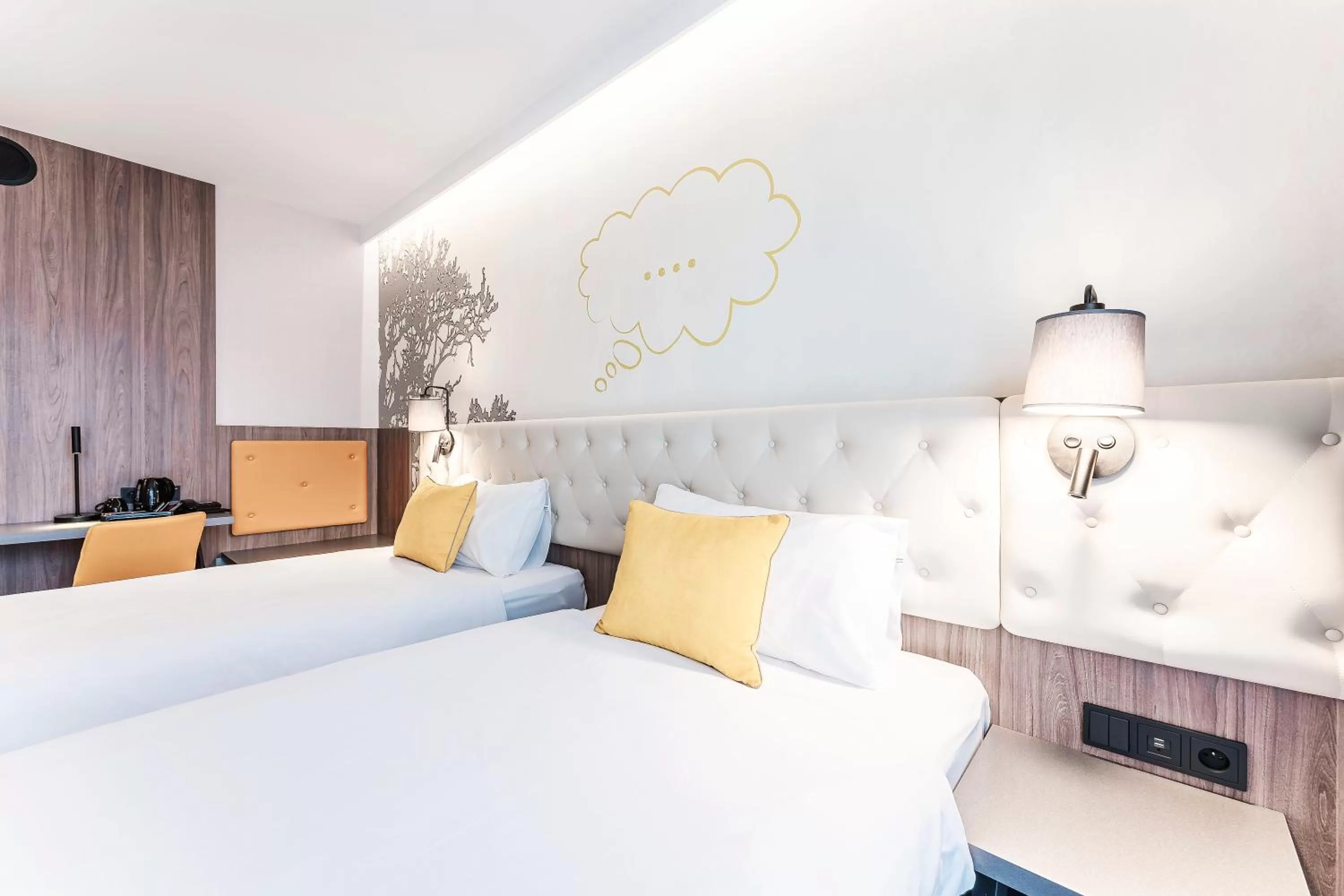 Bedroom, Bed in ibis Styles Lublin Stare Miasto