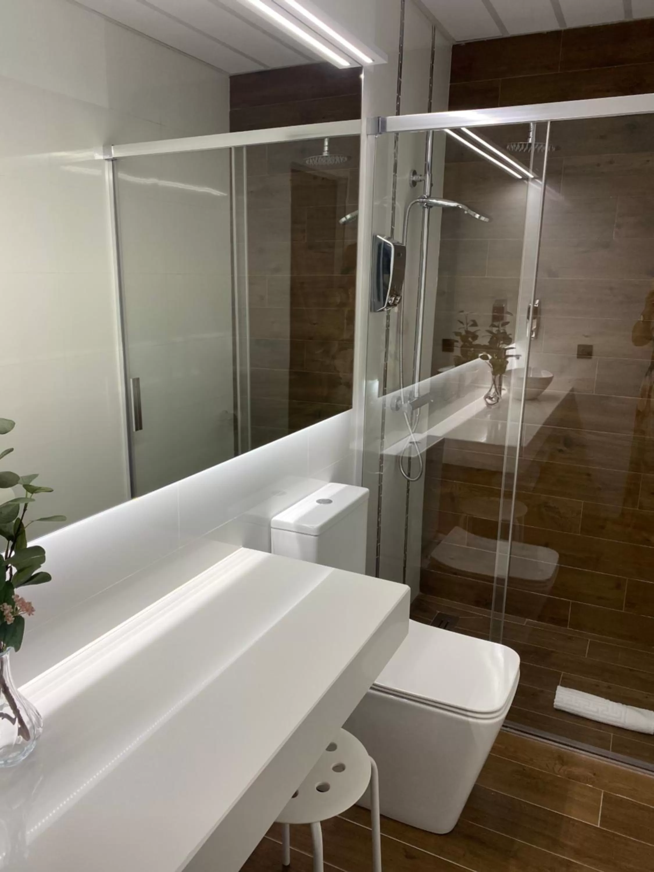 Shower in HOTEL Boutique ÁNGEL