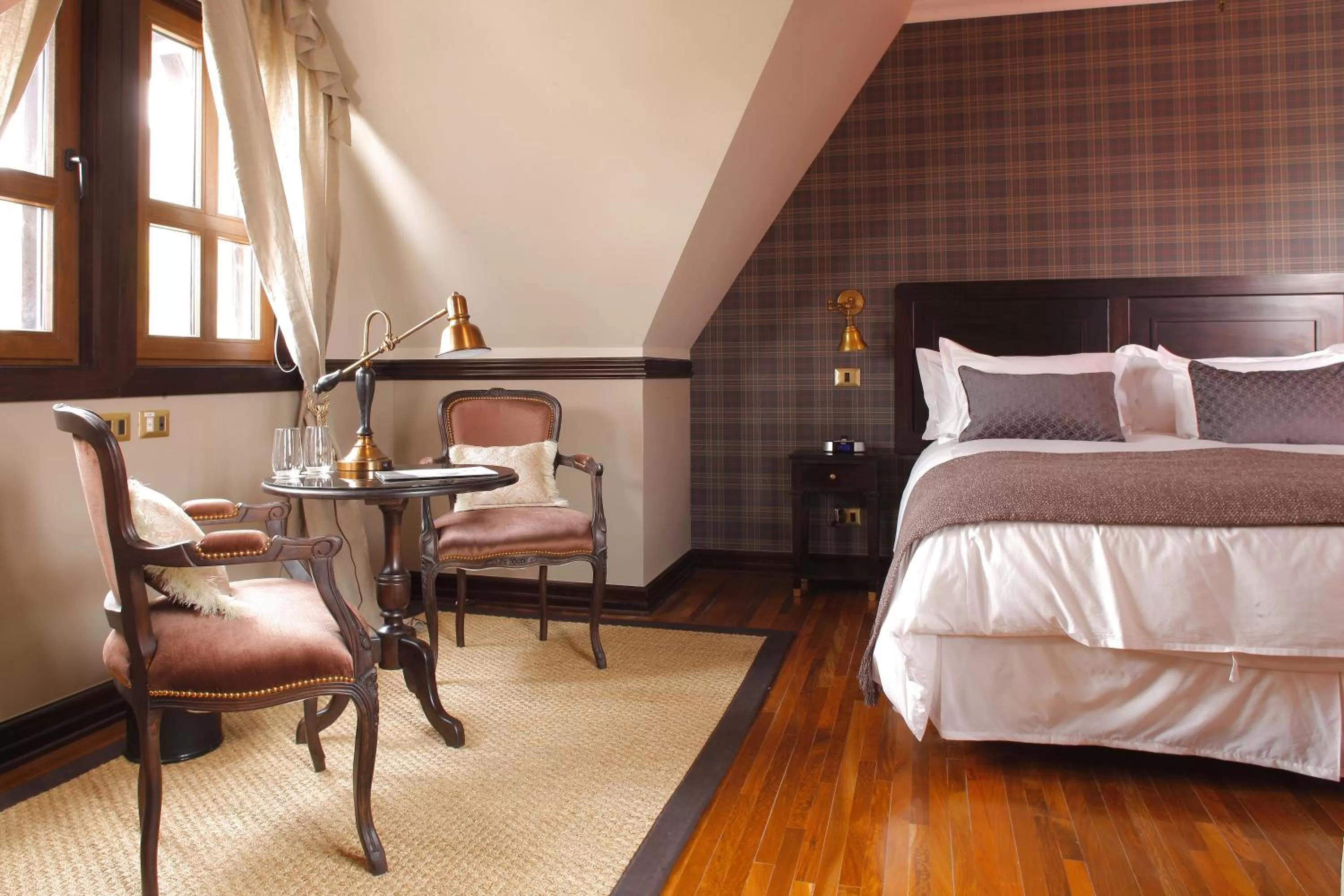 Bed in Hotel Boutique Castillo Rojo