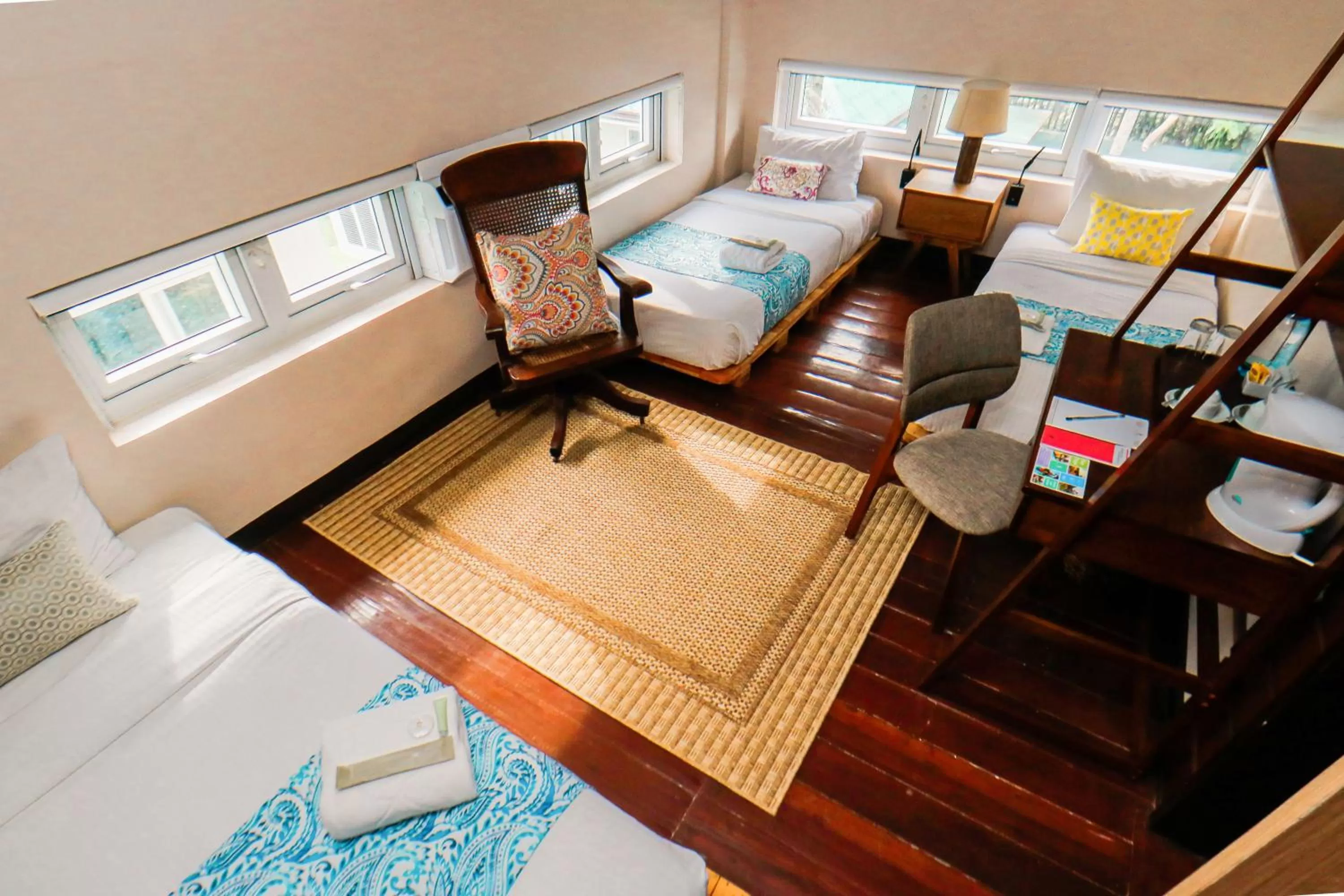 Seating area in Hotel Kimberly Tagaytay