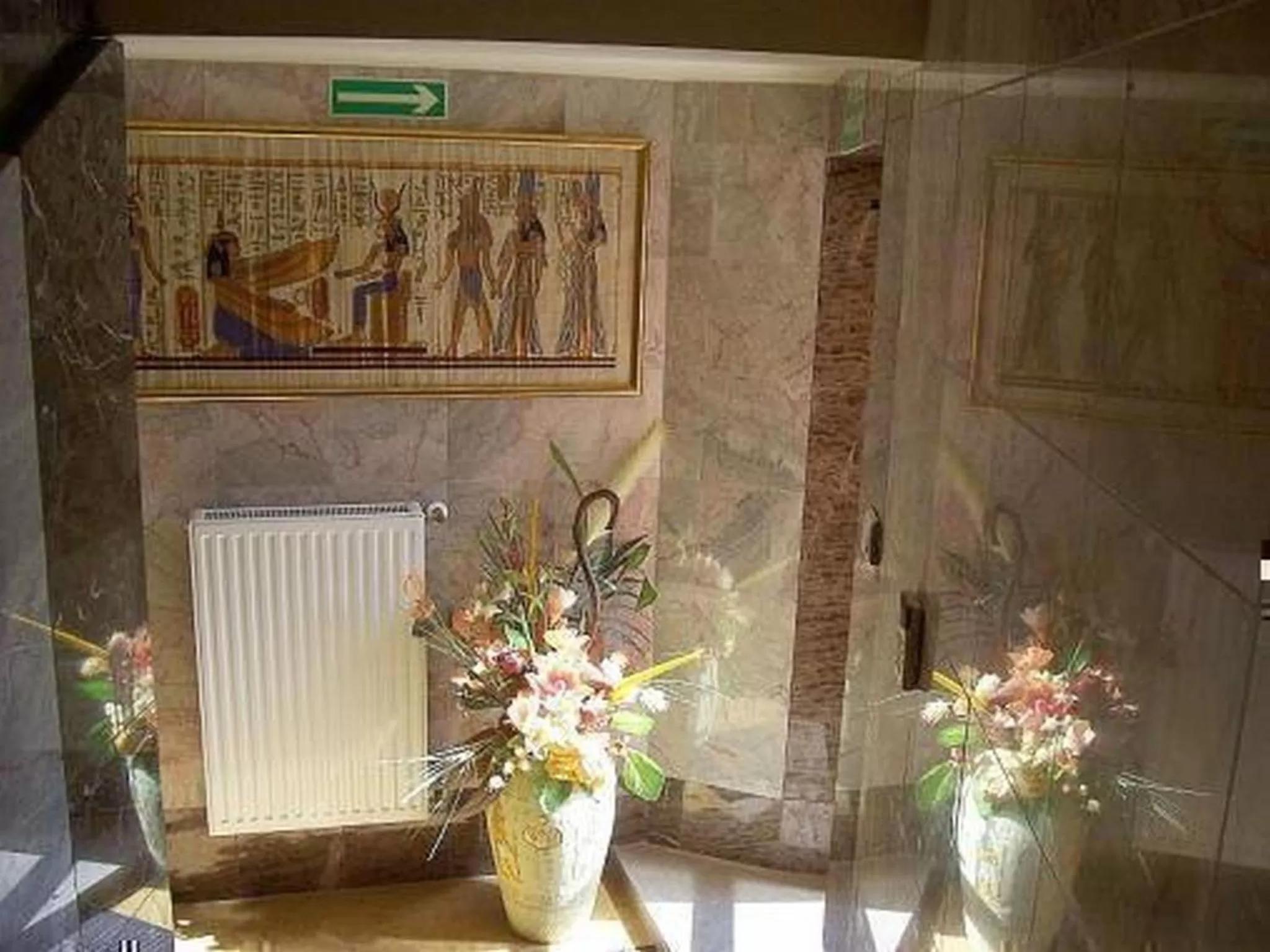 Lobby or reception in Hotel Faraon