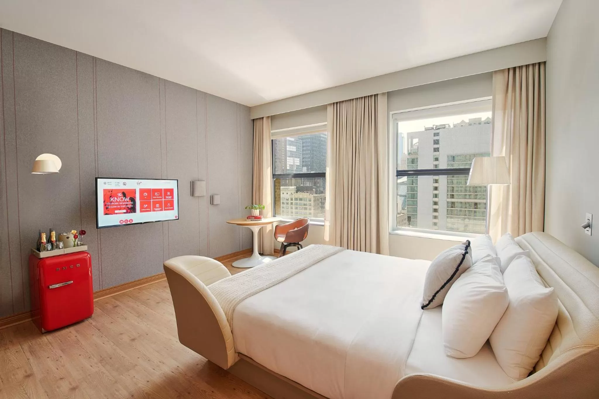 Photo of the whole room, Bed in Virgin Hotels Chicago