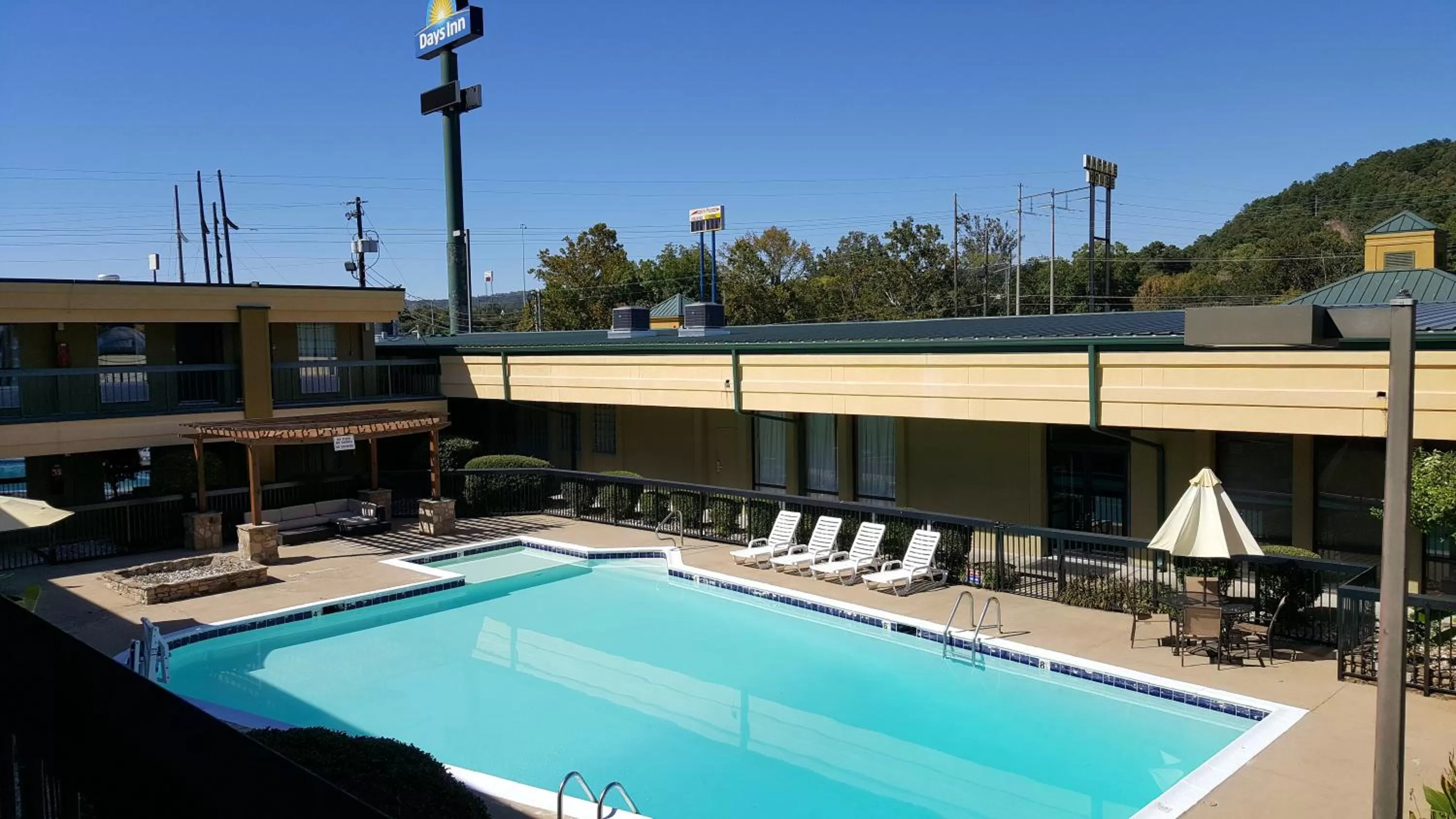 Swimming pool in Days Inn by Wyndham Attalla