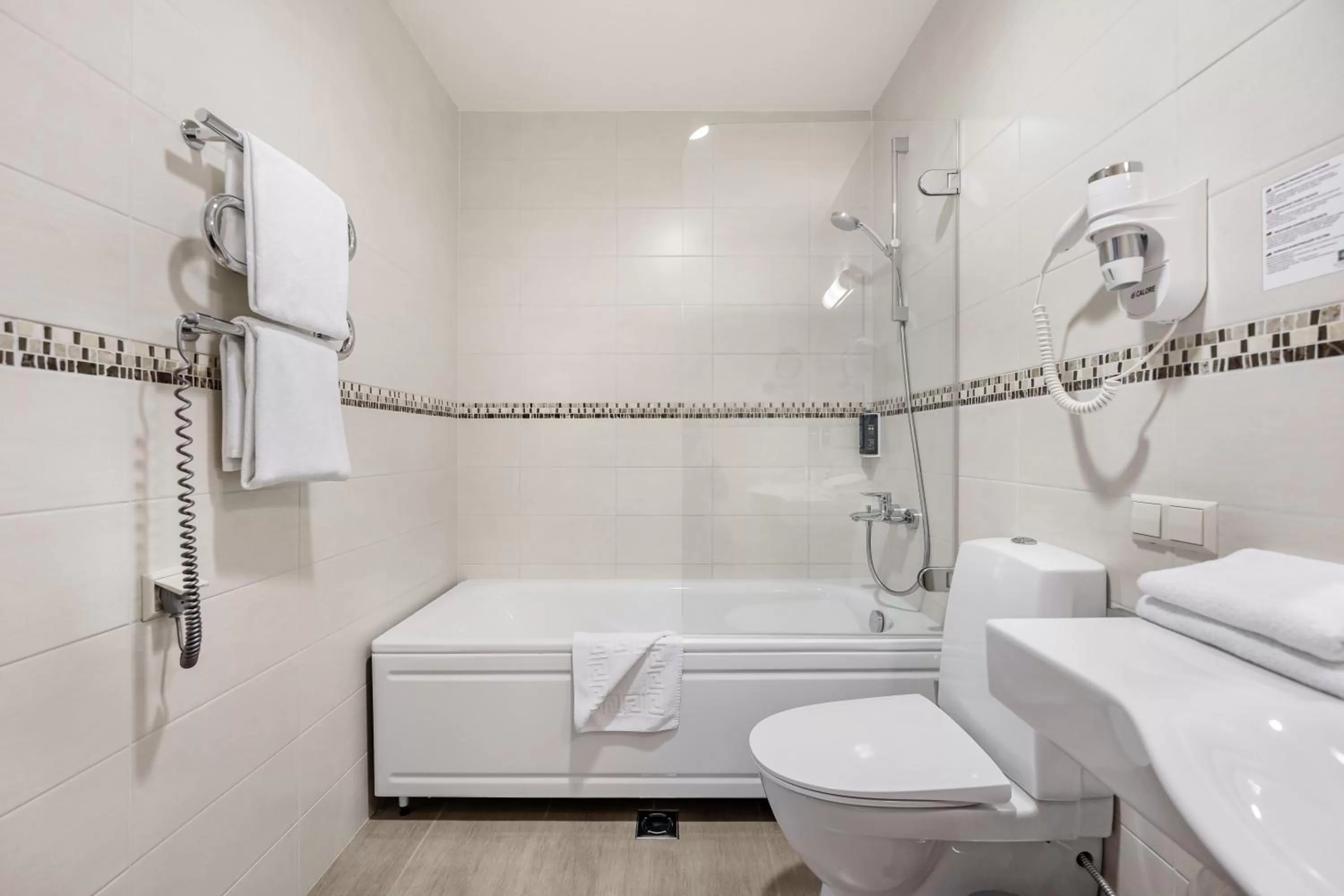 Toilet in Euterpe Hotel