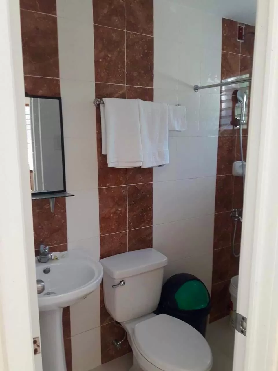 Bathroom in D's Oceanview Beach Resort