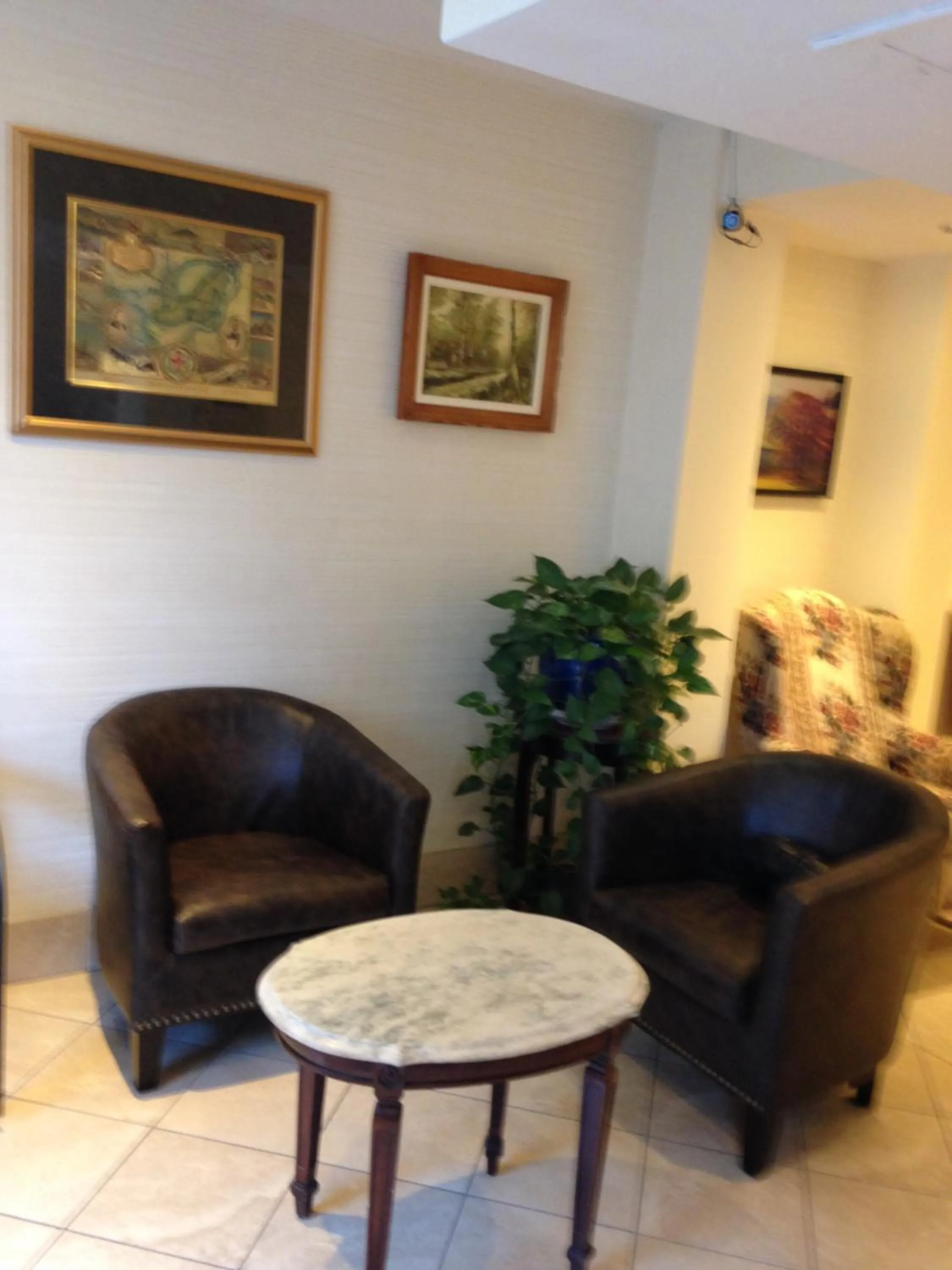 Lobby or reception in Hotel Bon Accueil