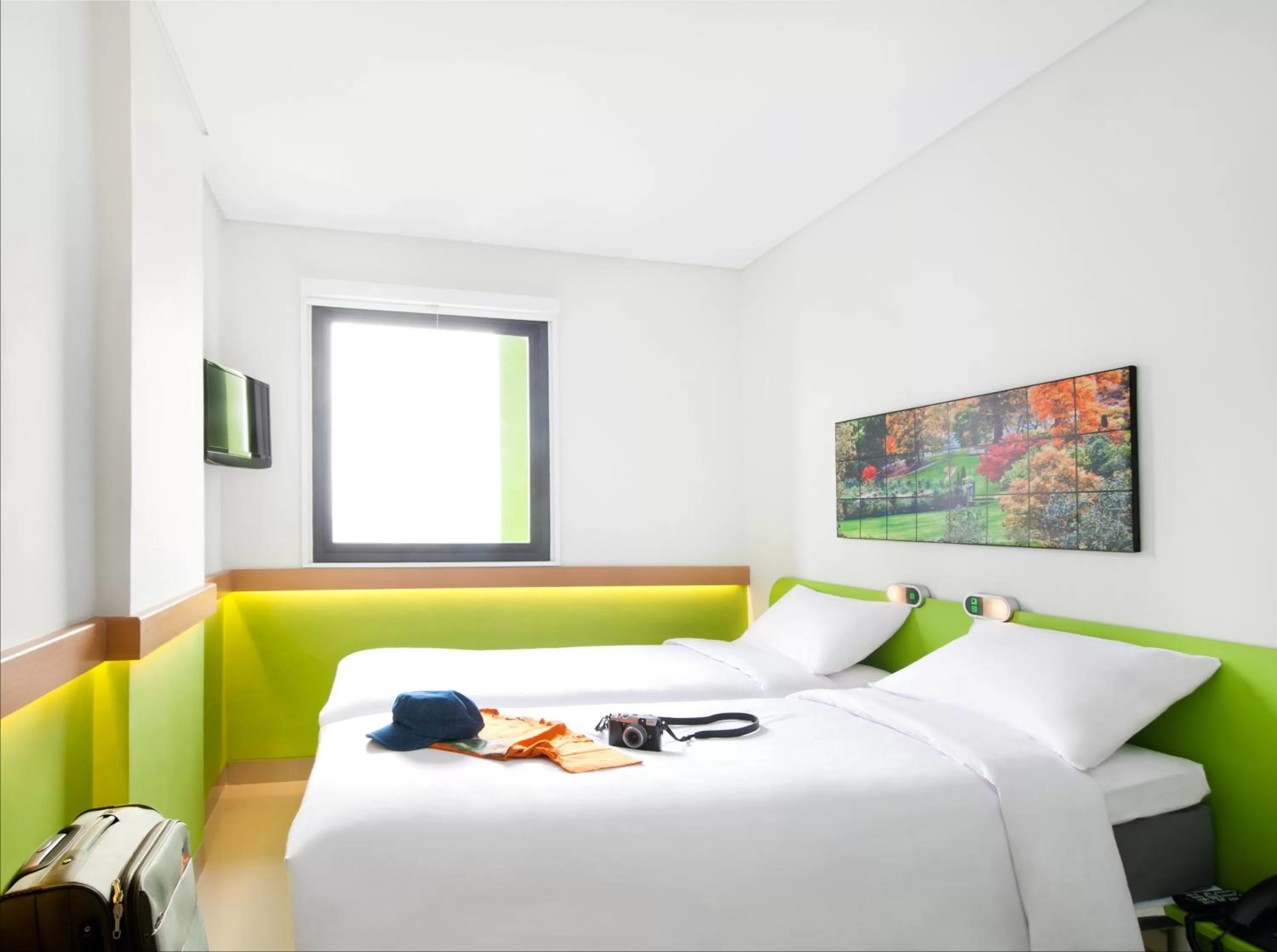 Bedroom in Ibis Budget Jakarta Daan Mogot
