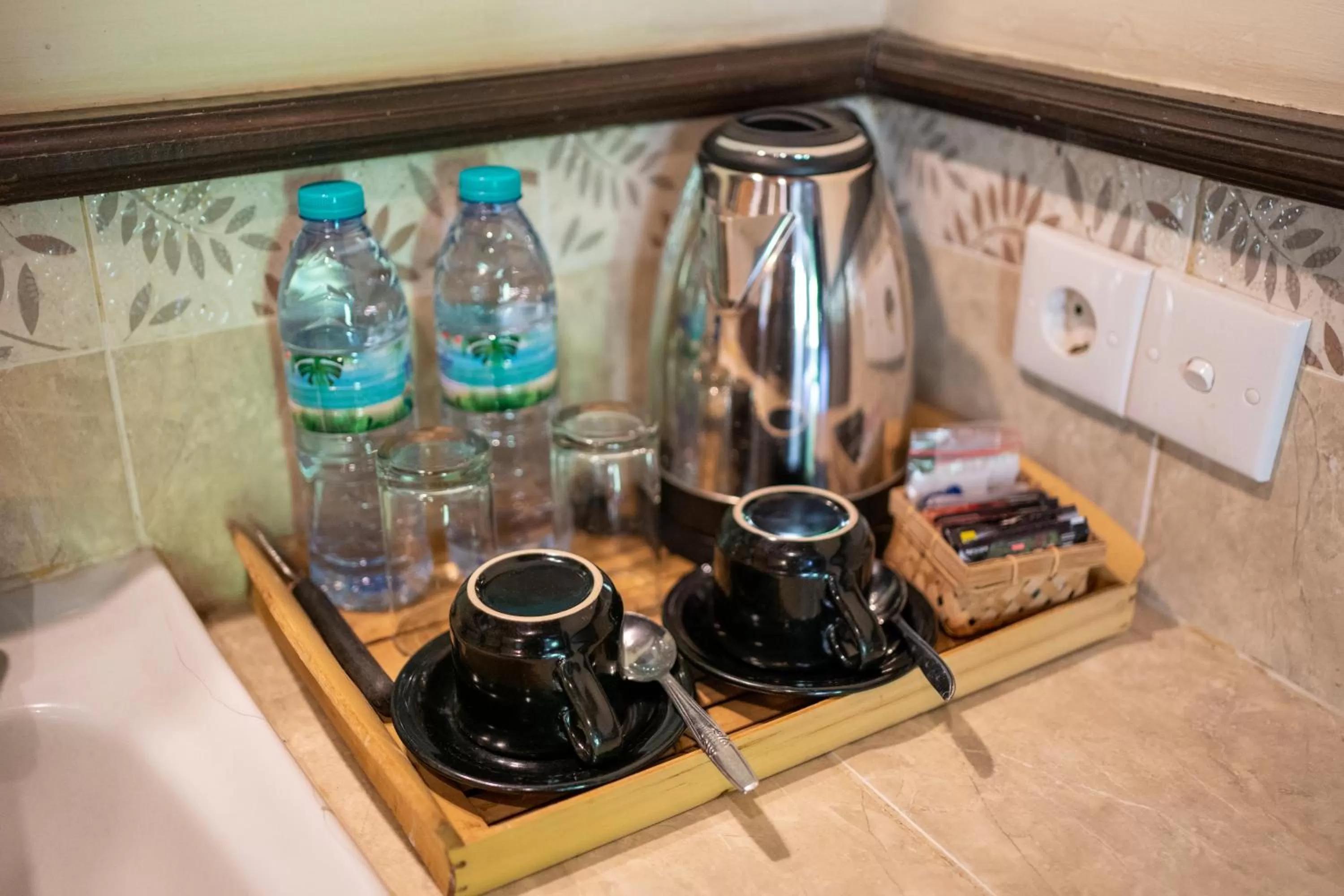 Coffee/tea facilities in Nick's Pension
