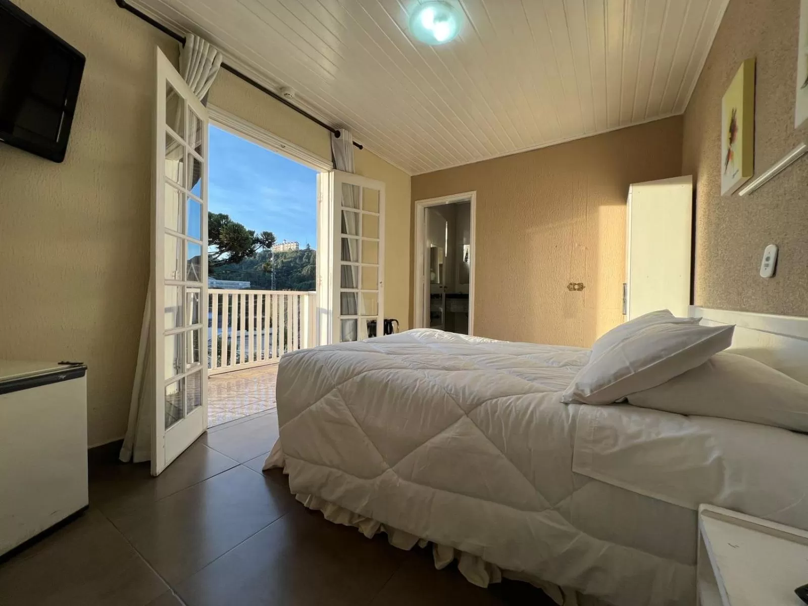 Bed in Hotel Solar da Montanha