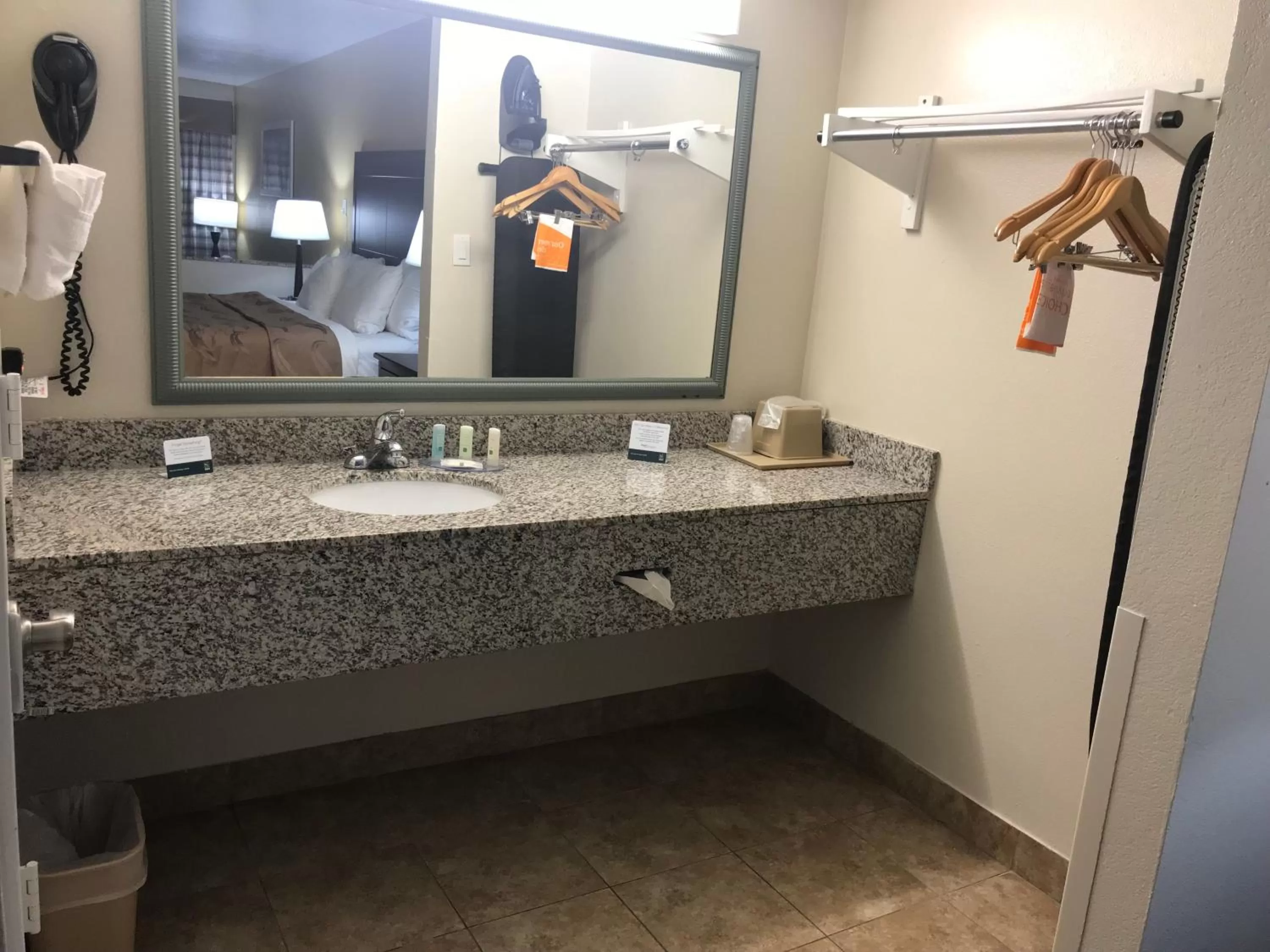 Bathroom in Quality Inn & Suites near Downtown Mesa