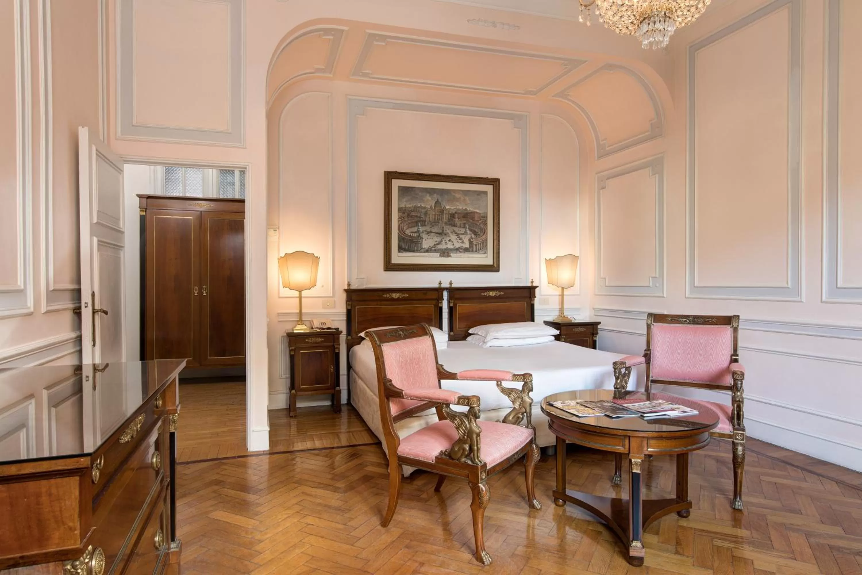 Bedroom in Hotel Quirinale
