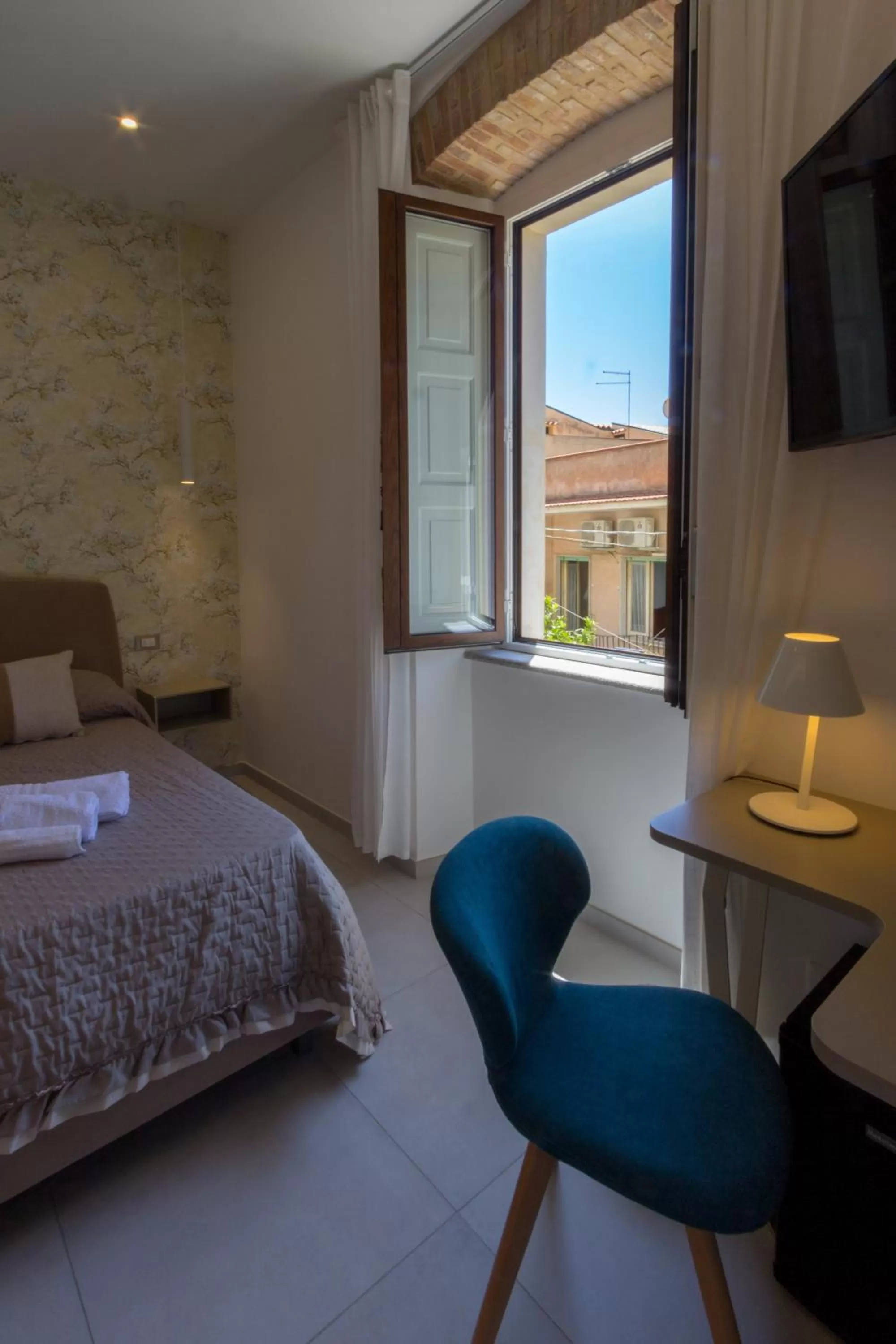 Bedroom in Villa Valverde Apartments e B&B