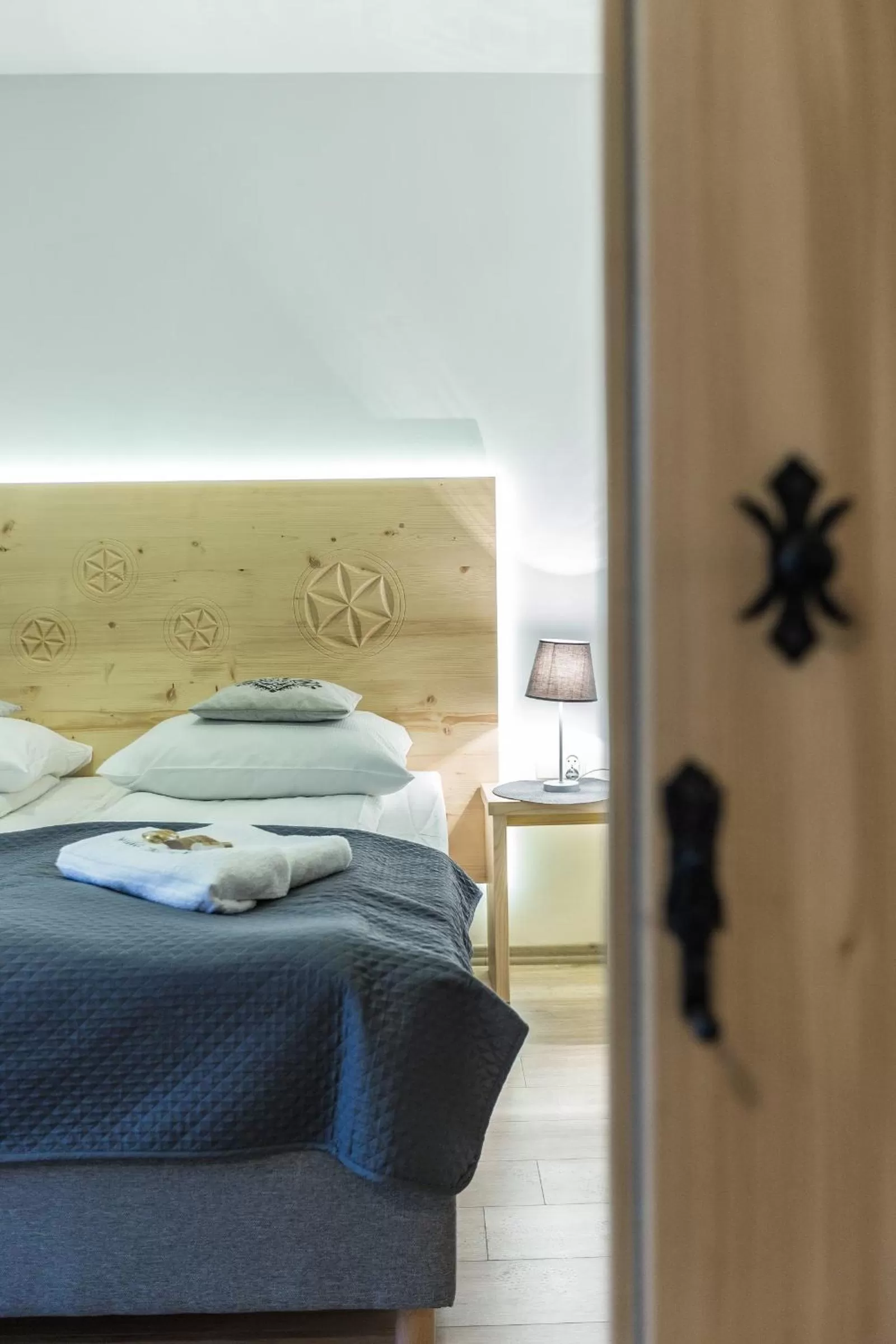 Photo of the whole room, Bed in Willa Baciarka