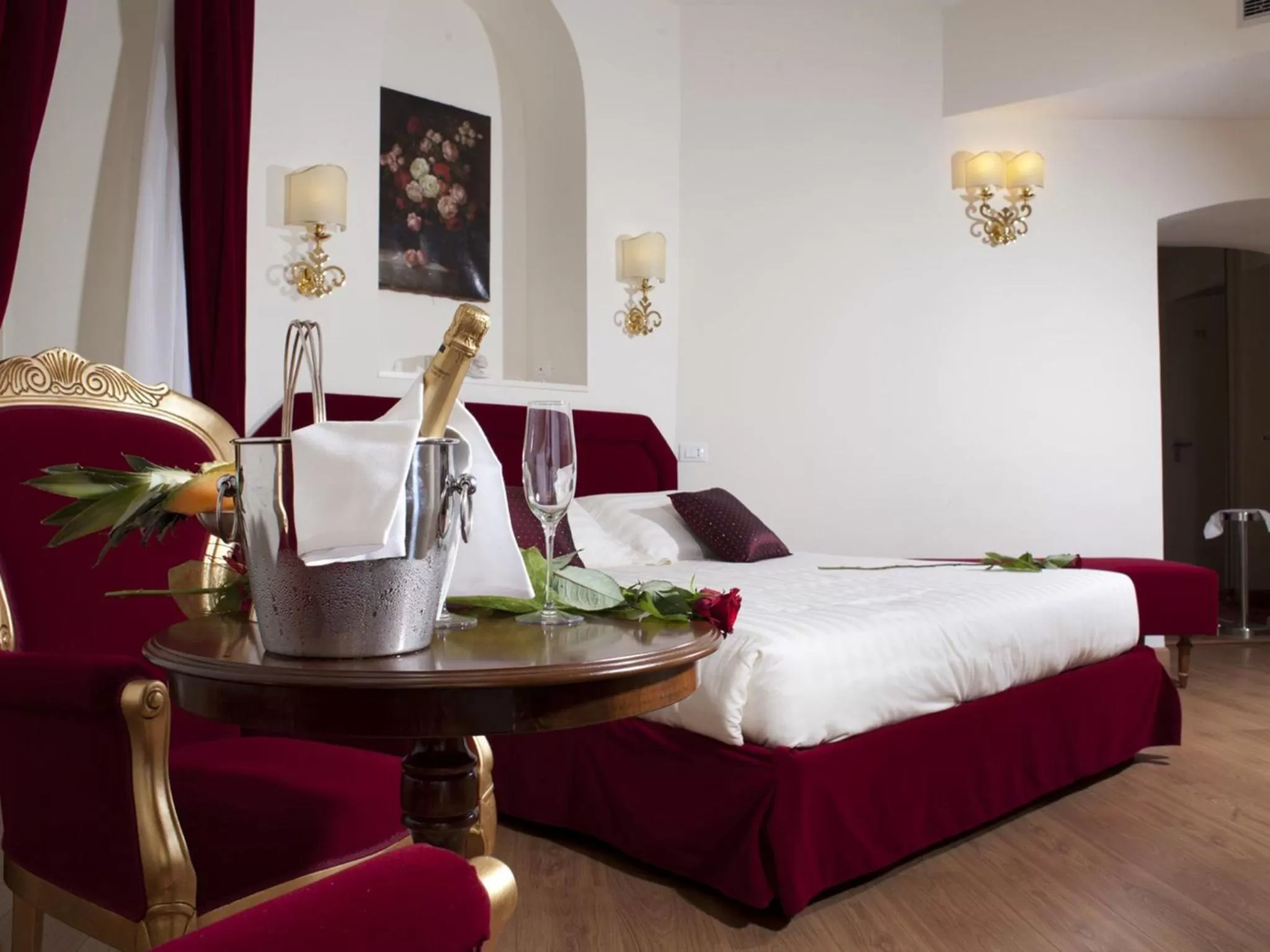 Spring, Bed in Giotto Hotel & Spa
