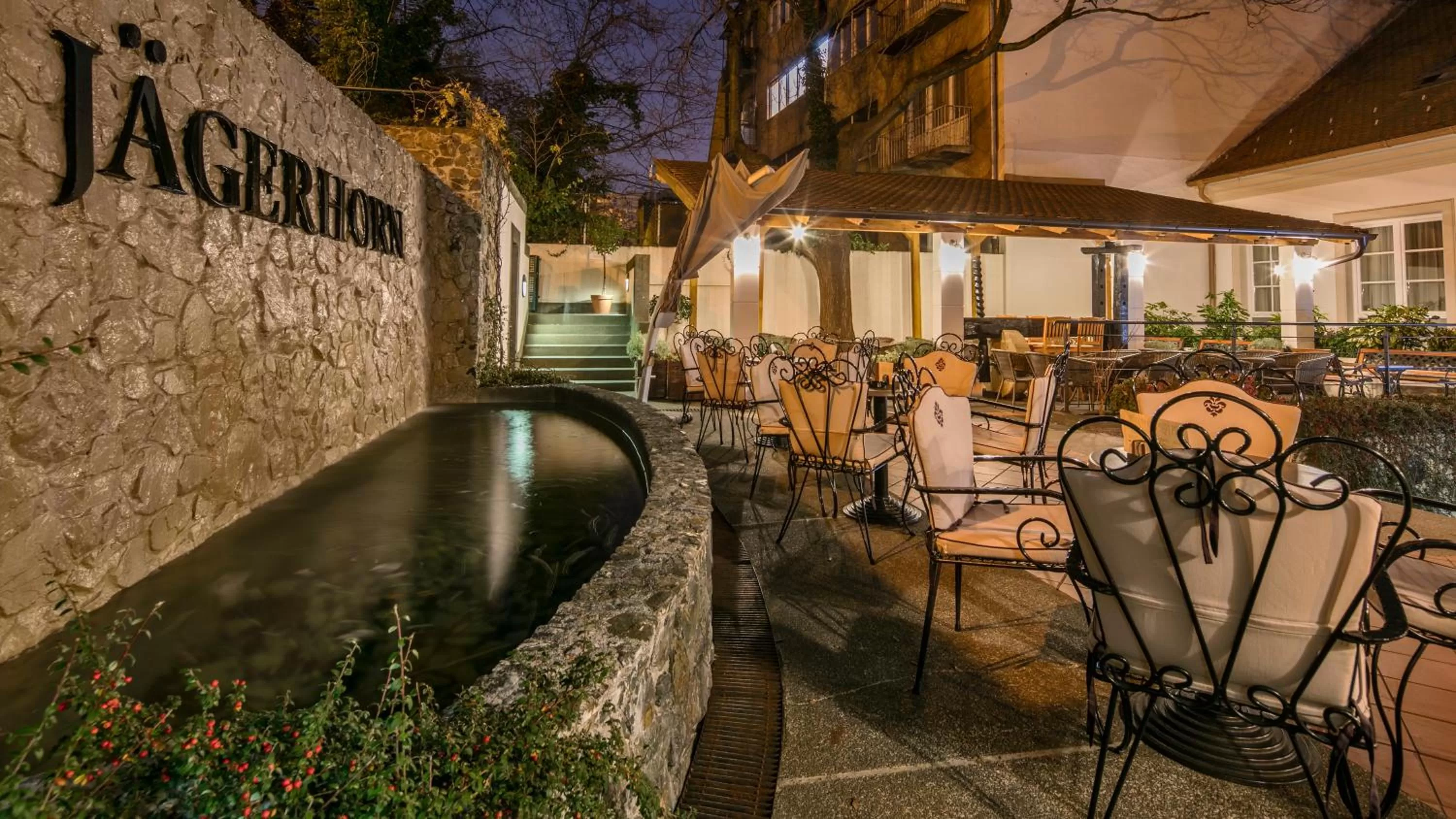 Garden in Hotel Jägerhorn