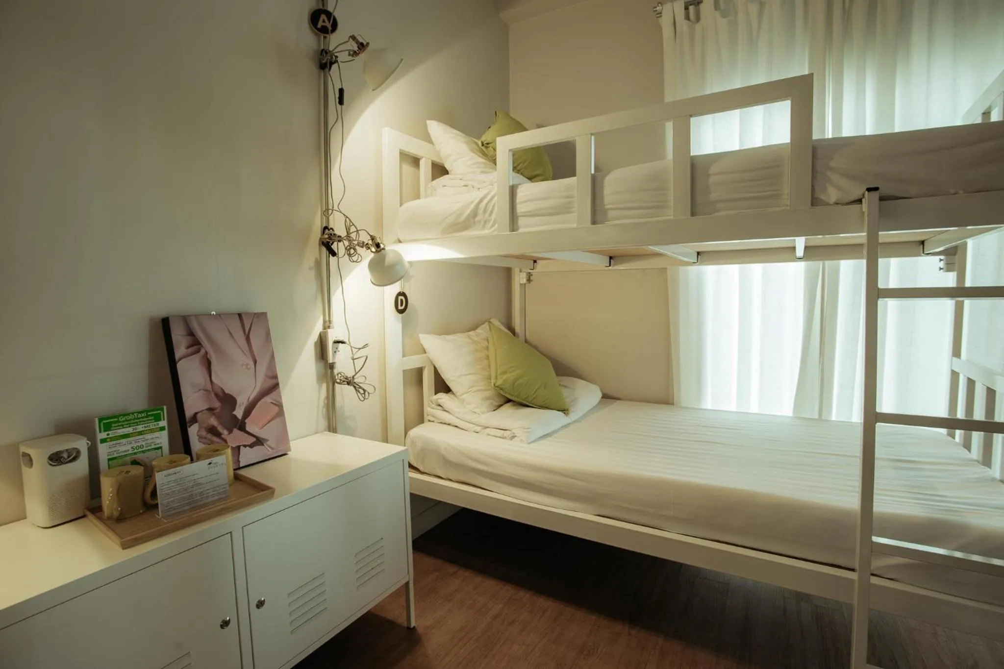 Bed in J Poshtel Chiangmai