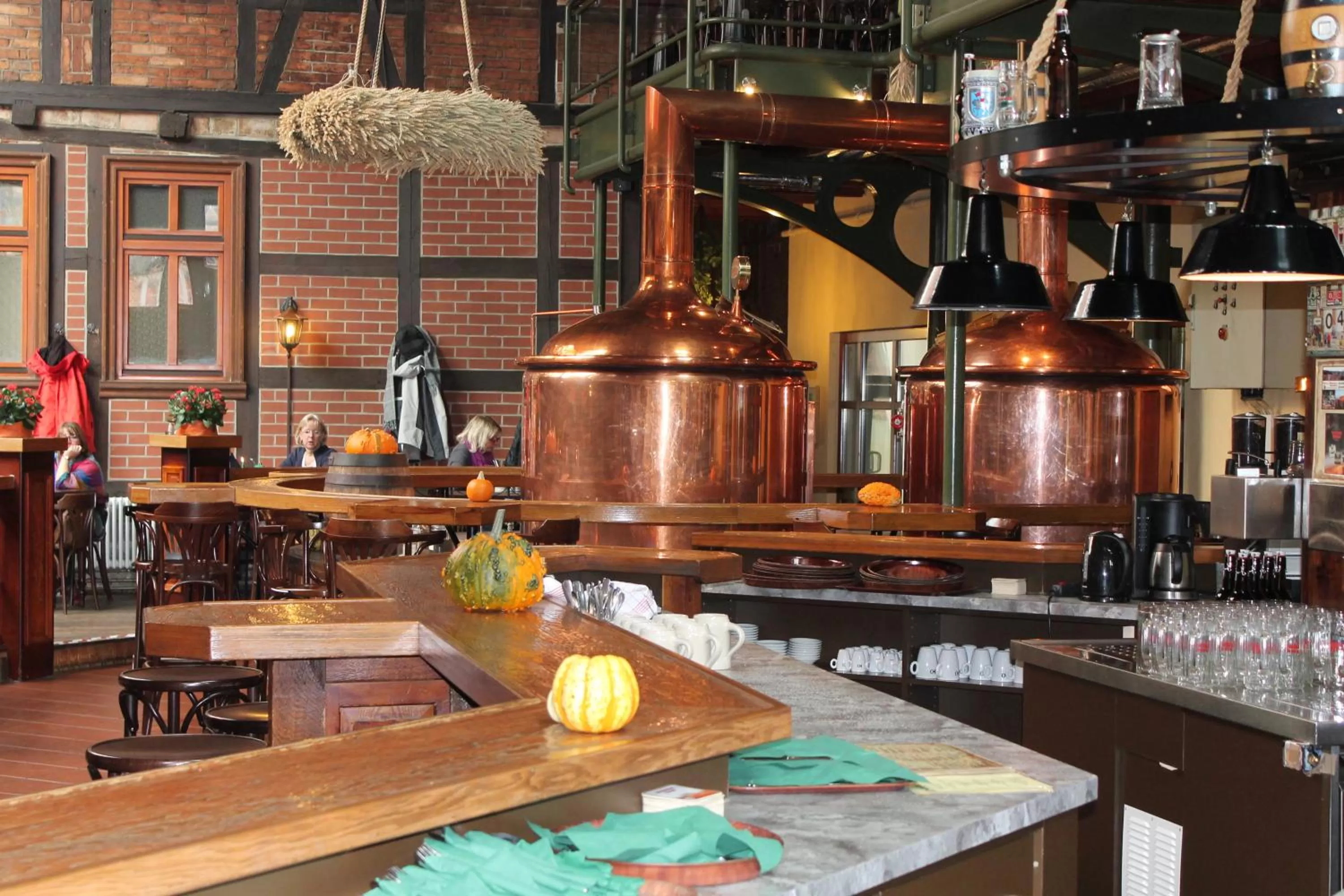 Lounge or bar in Hotel zum Brauhaus