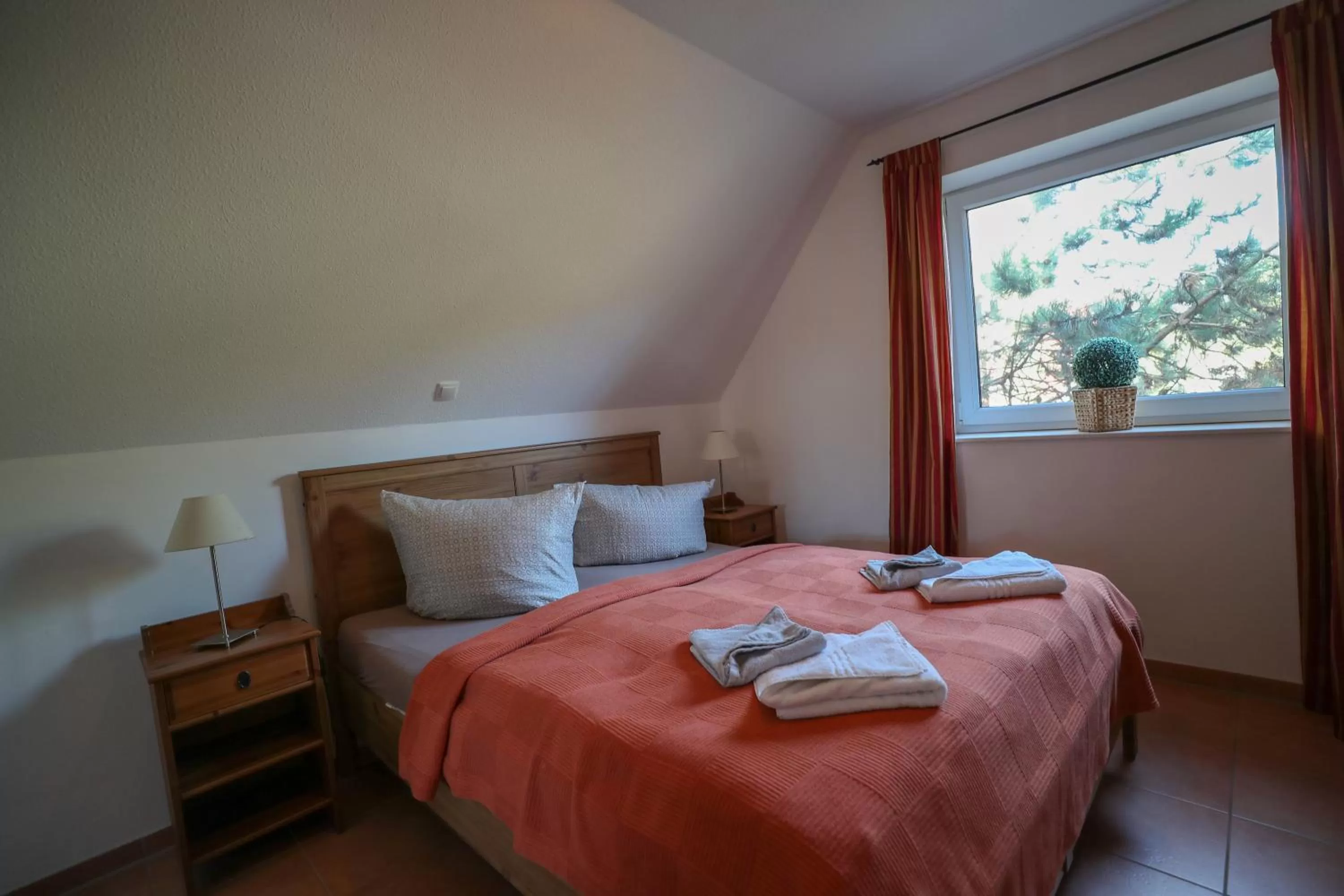 Bedroom, Bed in Usedom Bike Hotel & Suites