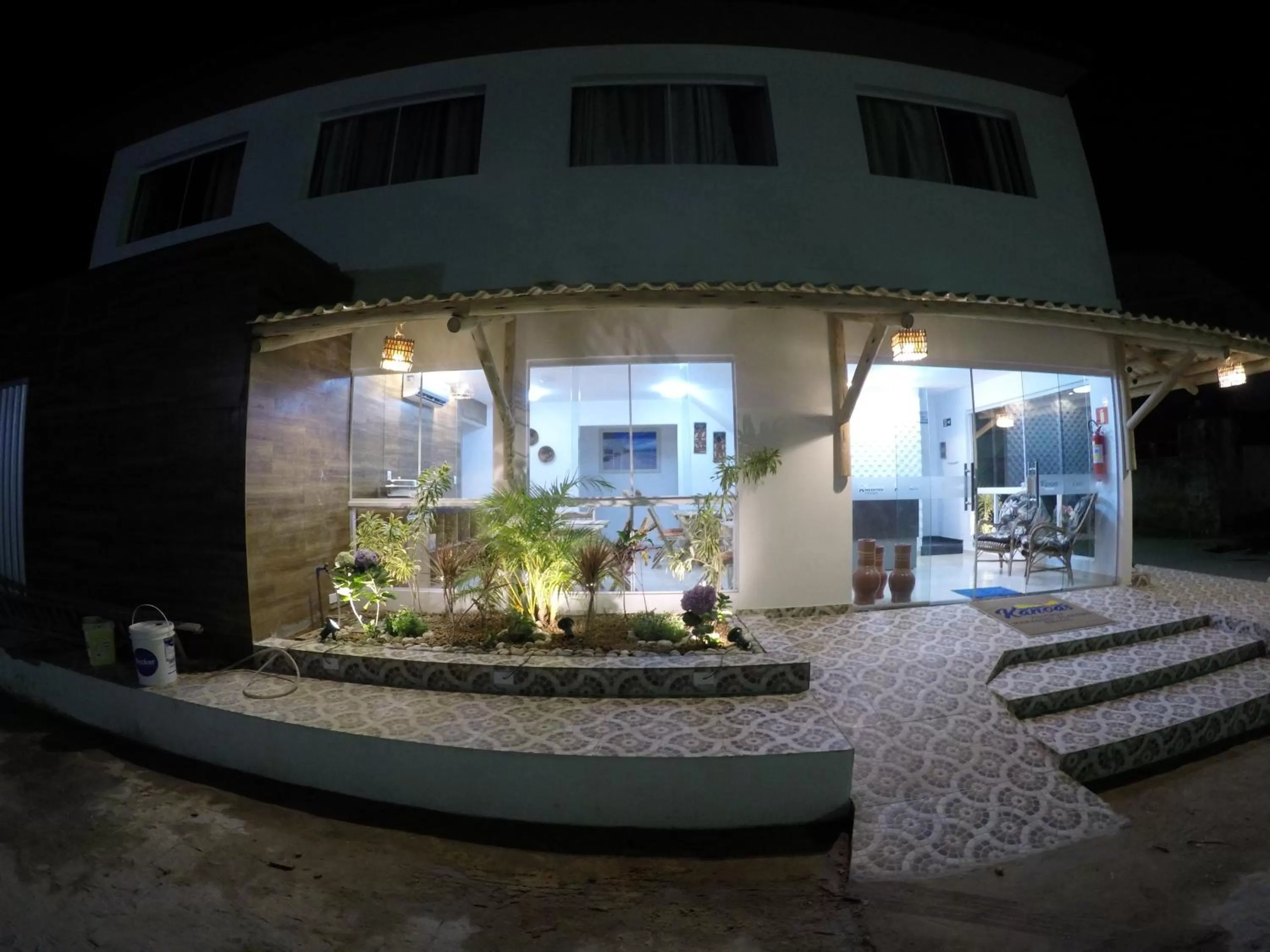 Facade/entrance in Pousada Kanoas