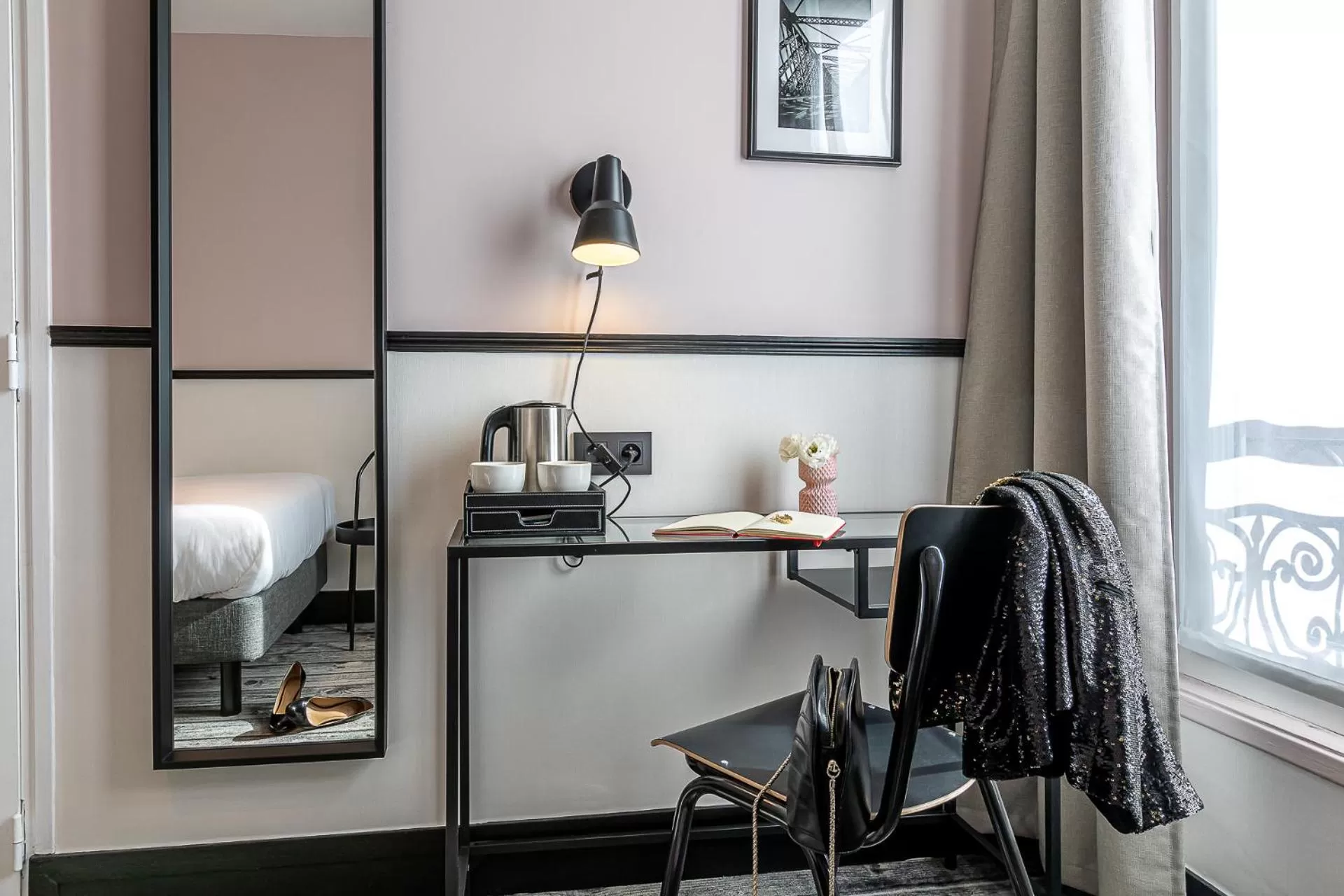 Seating area in Hotel de l'Aqueduc