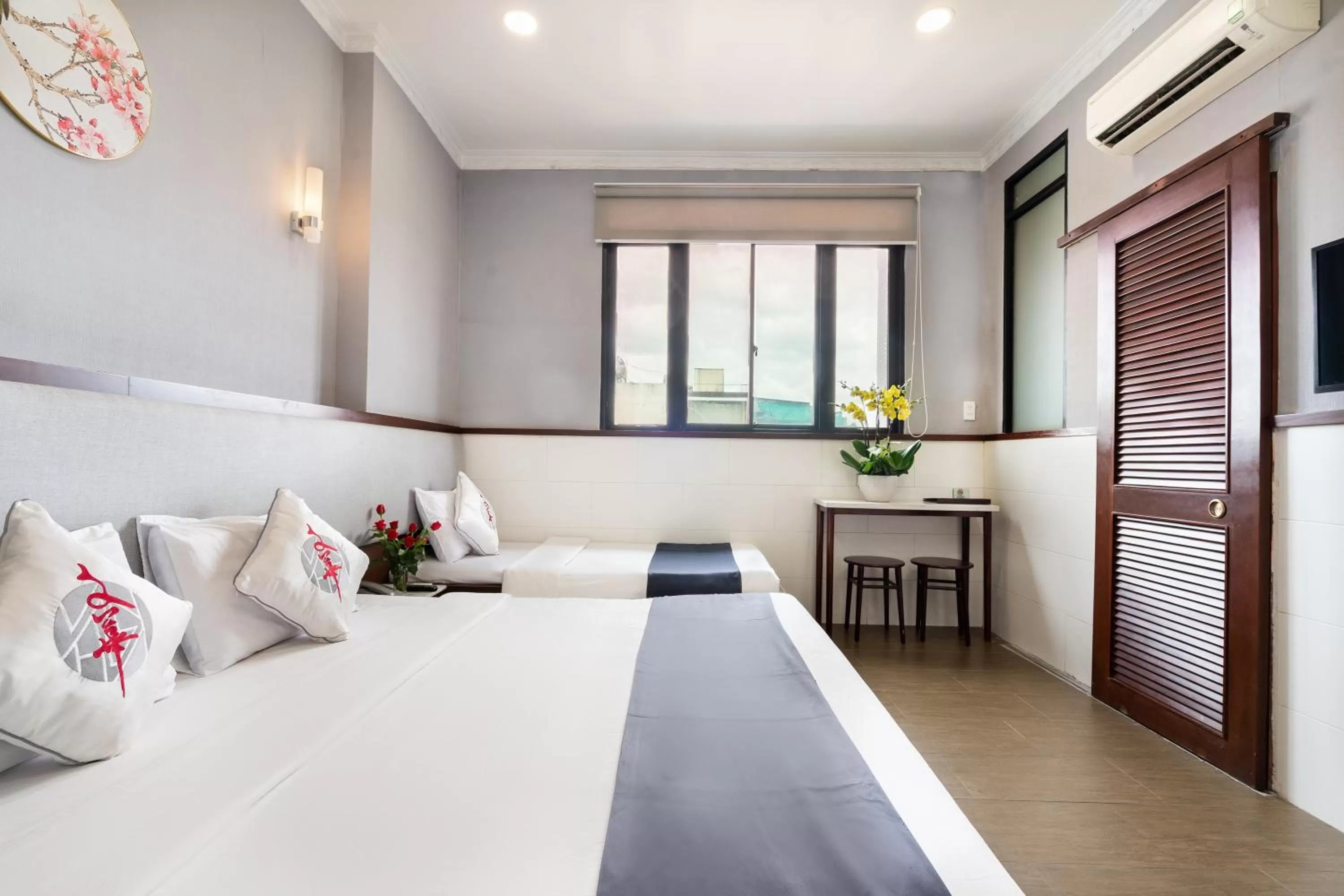 Bed in Văn Hoa Hotel