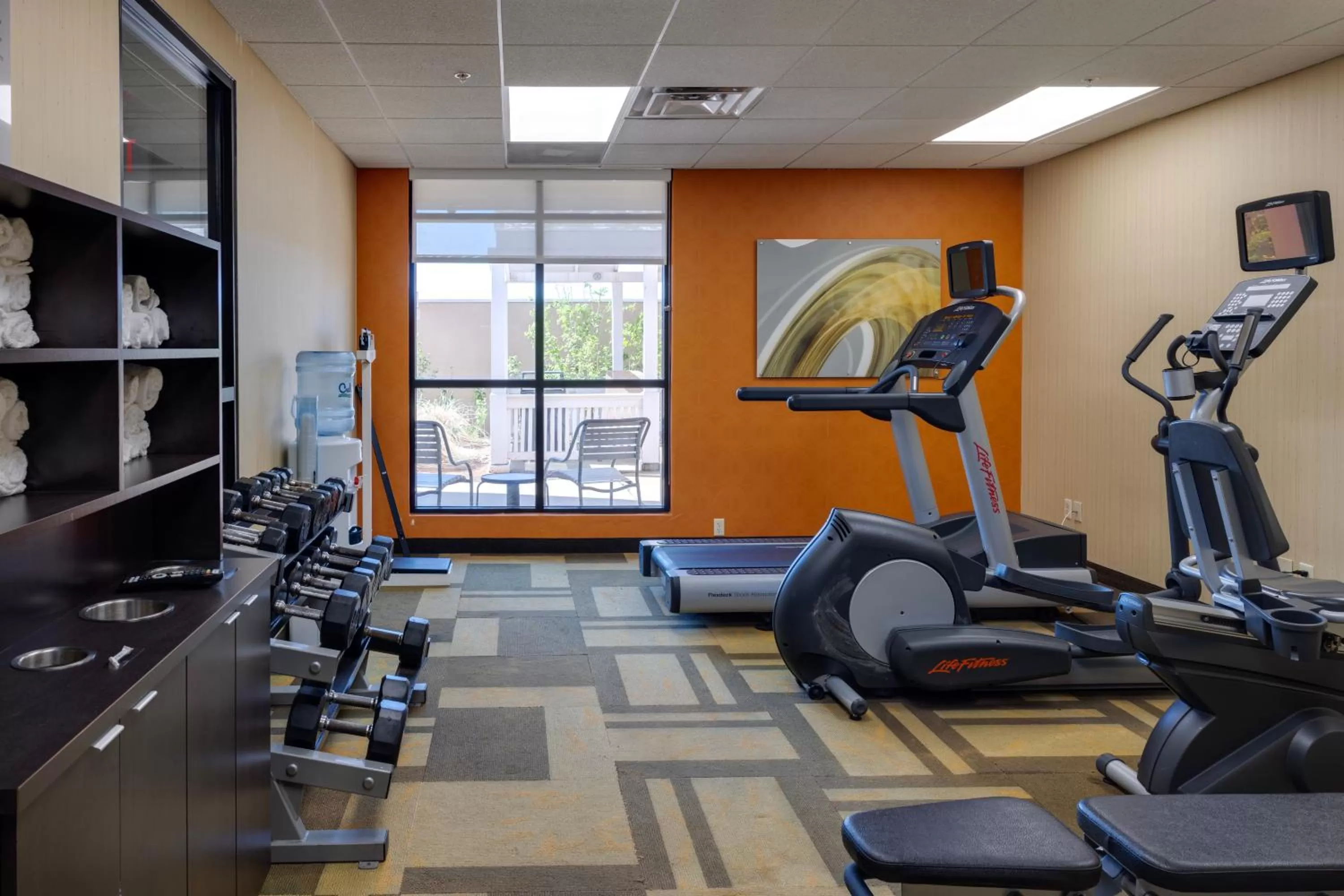 Fitness centre/facilities in Courtyard by Marriott Oklahoma City North/Quail Springs