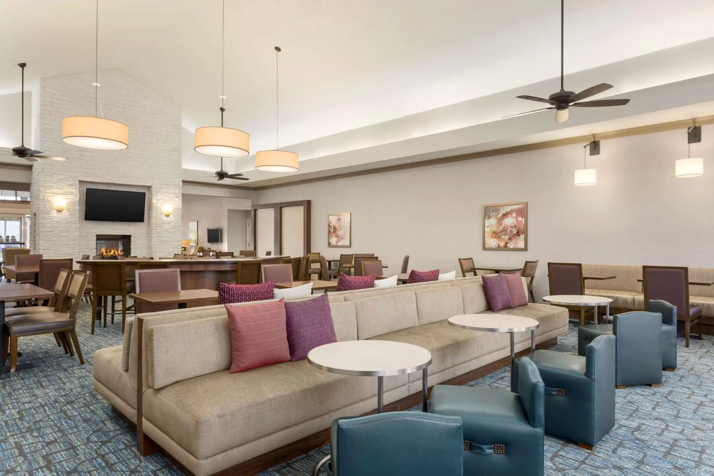 Lobby or reception in Homewood Suites by Hilton Fargo