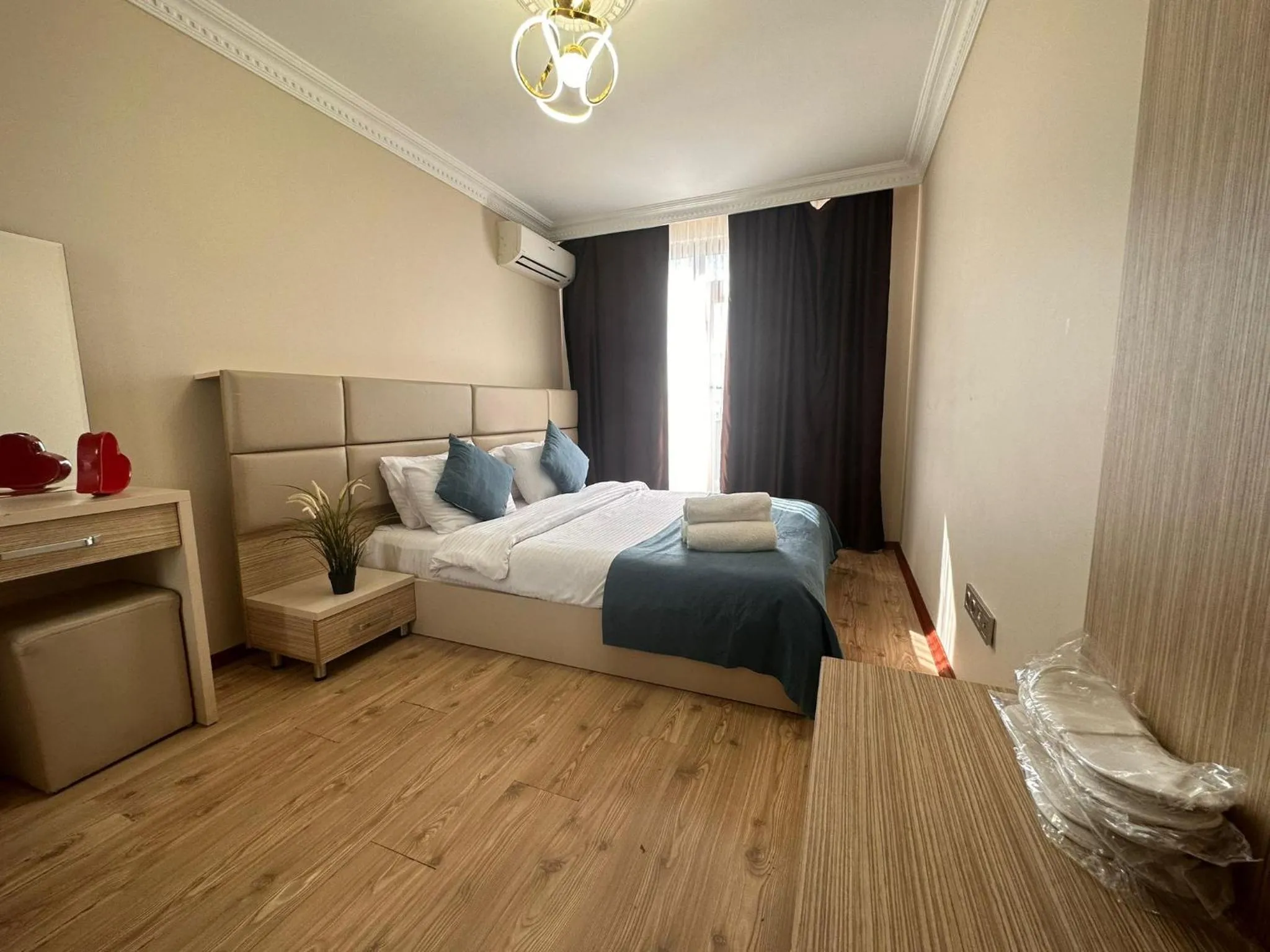 Bed in Overland Residence