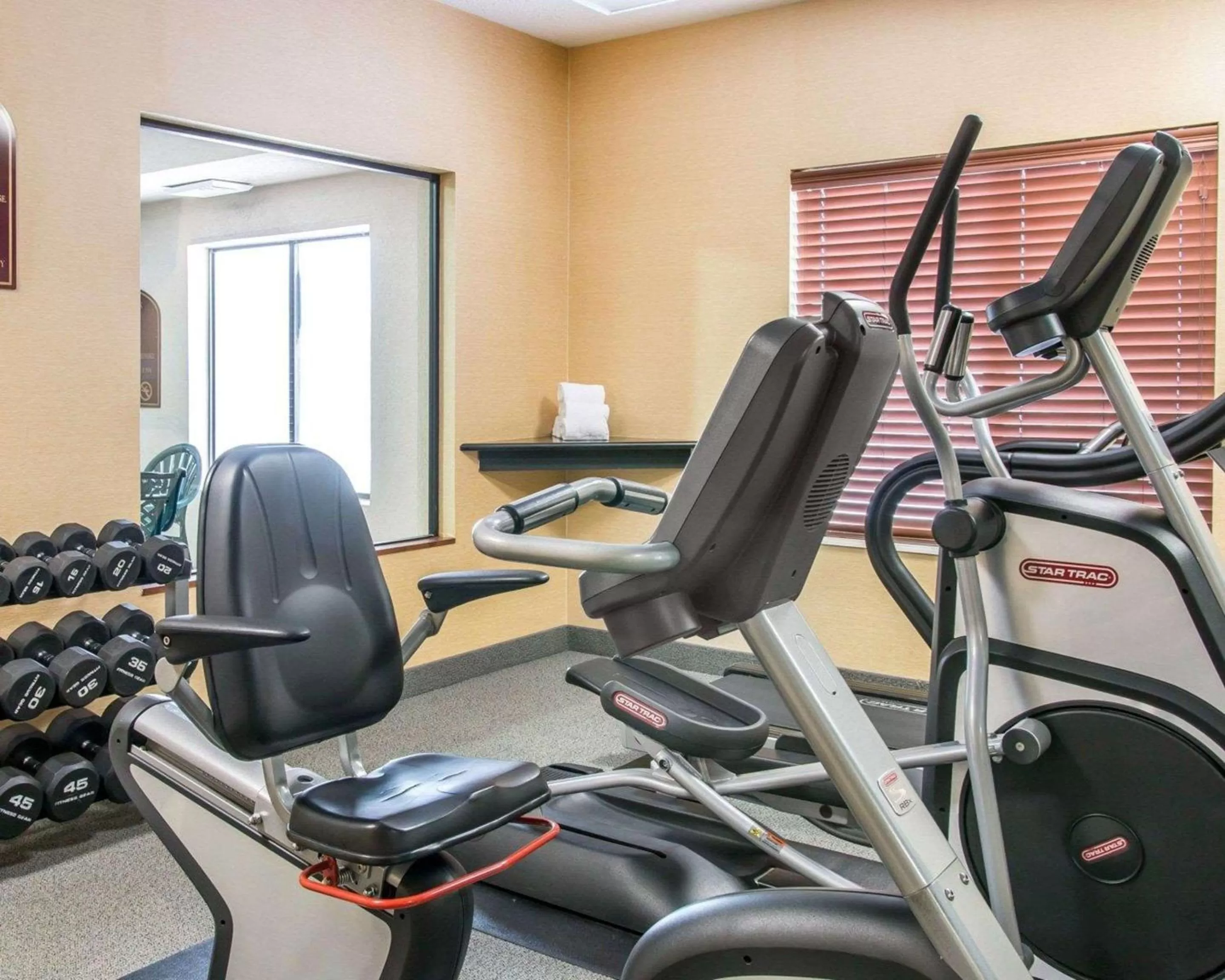 Fitness centre/facilities in Quality Inn & Suites Niles
