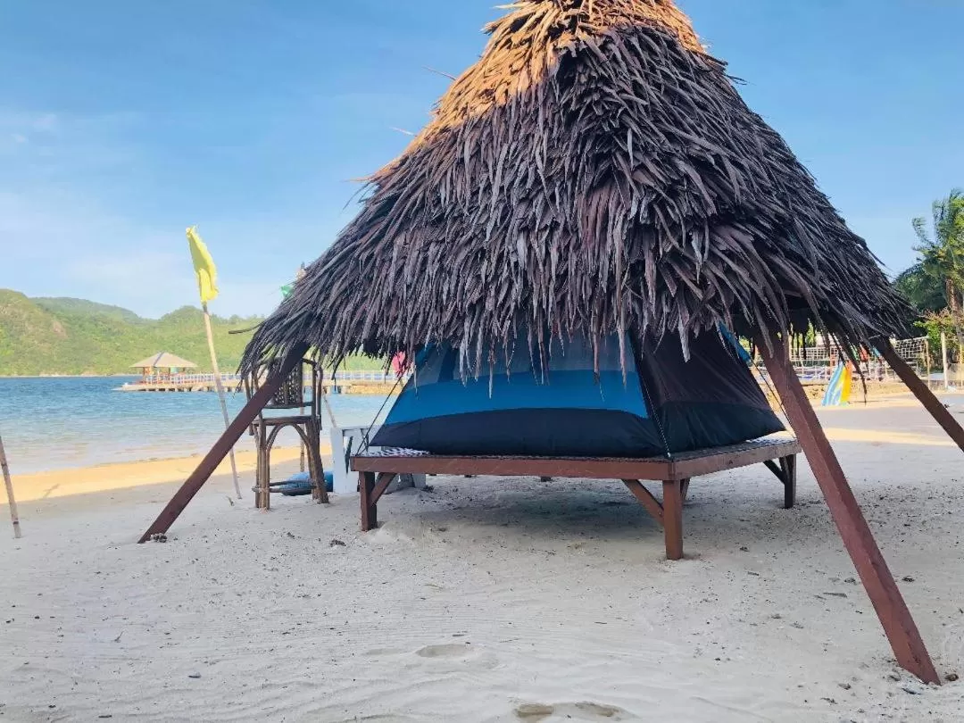 Tent in Pangulatan Beach Resort