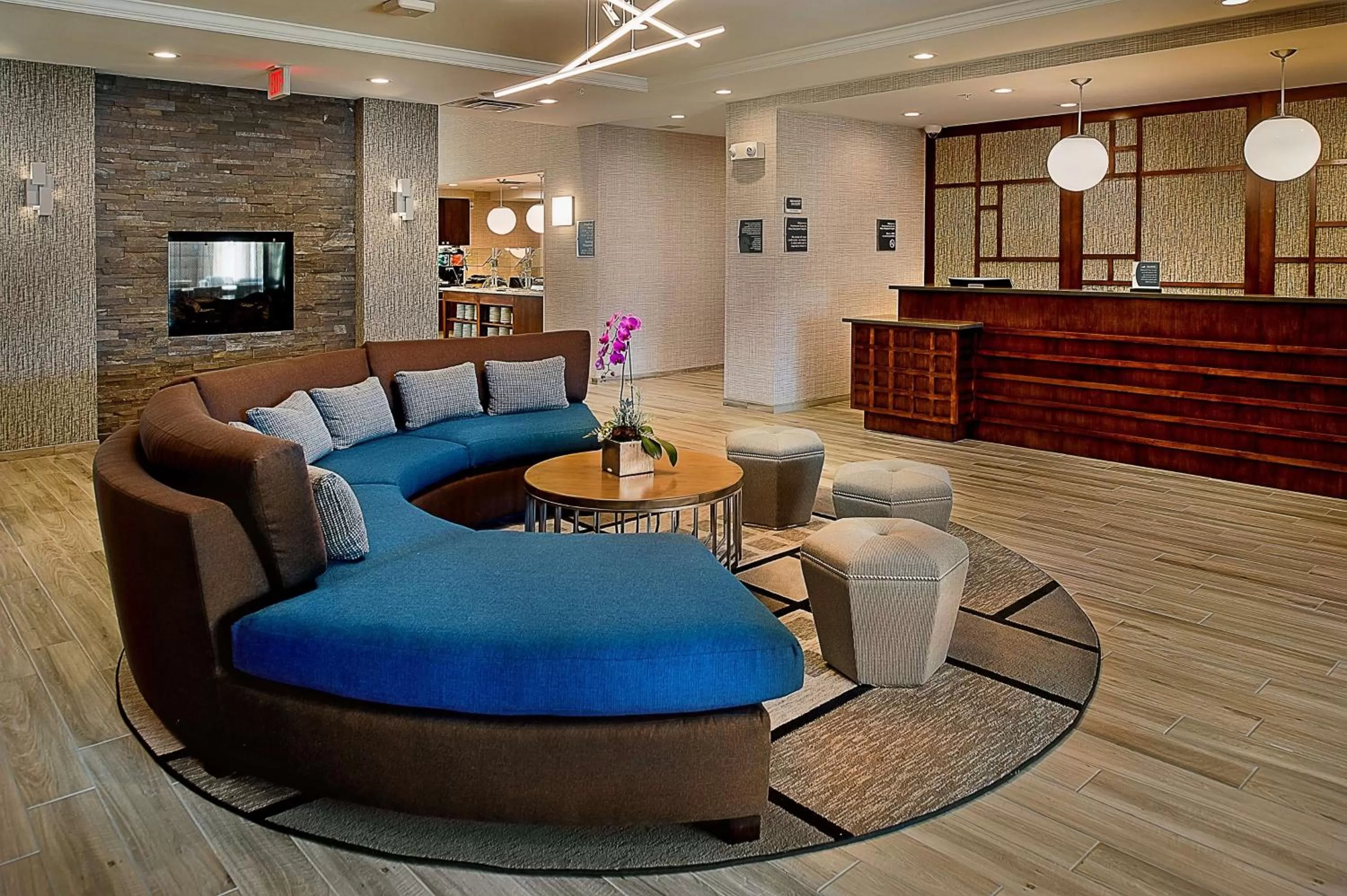 Lobby or reception in Homewood Suites by Hilton St. Louis Westport