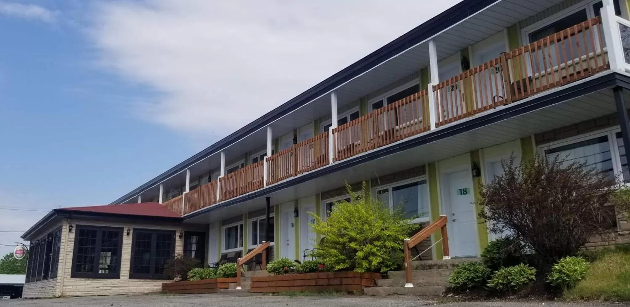 Property building in Auberge Happy Logis