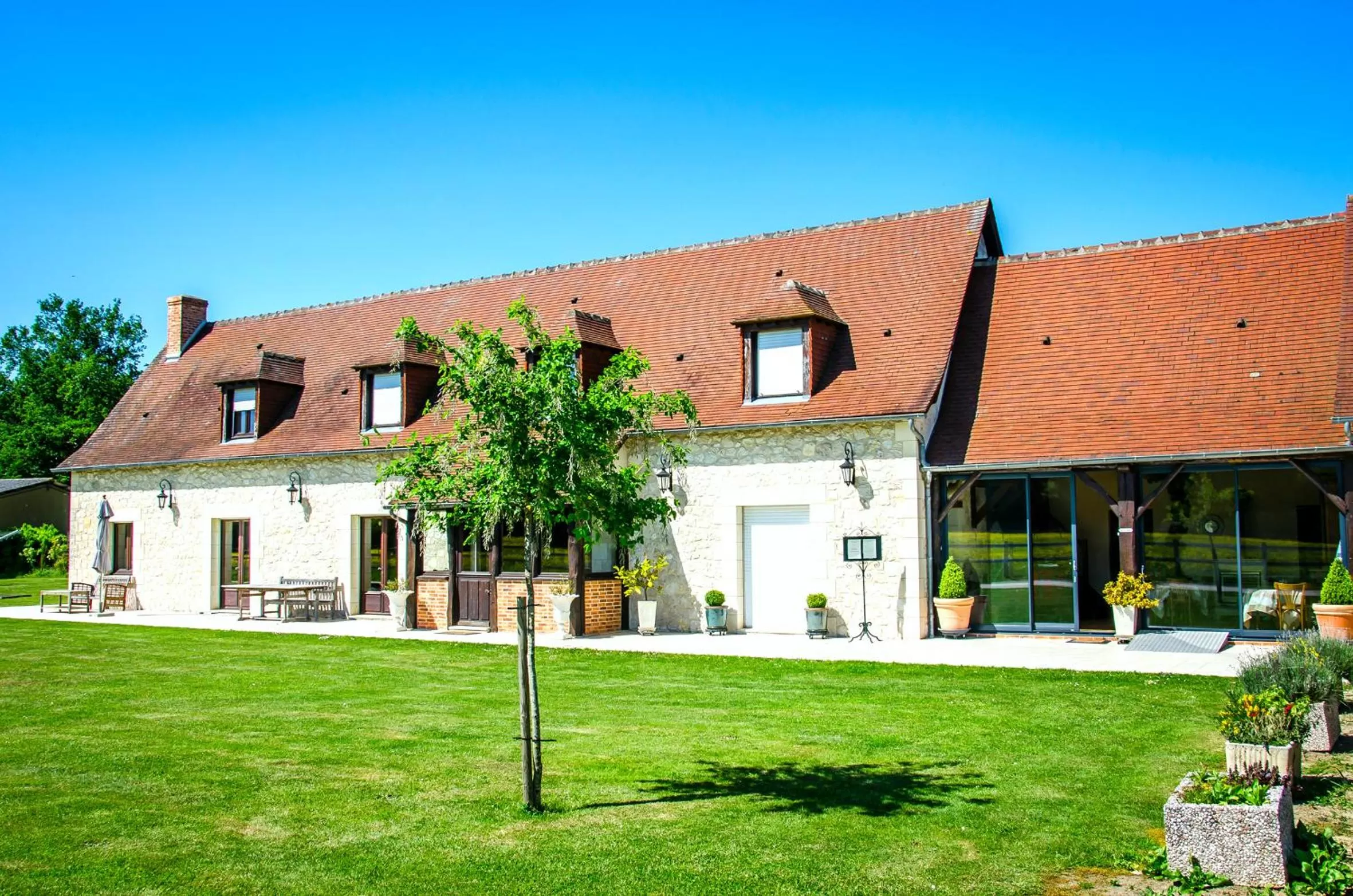 Balcony/Terrace in Chambres et Table d'Hôtes Les Machetières