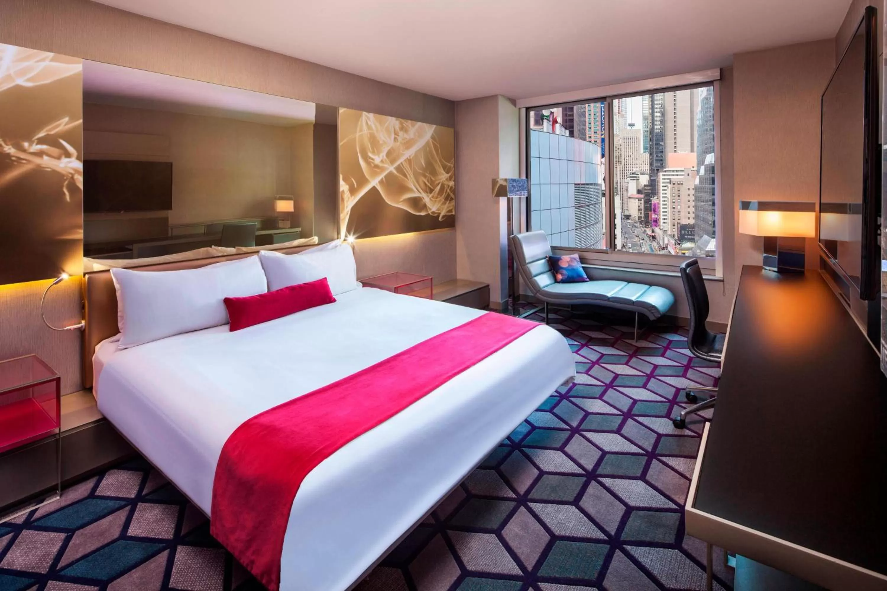 Photo of the whole room, Bed in W New York - Times Square