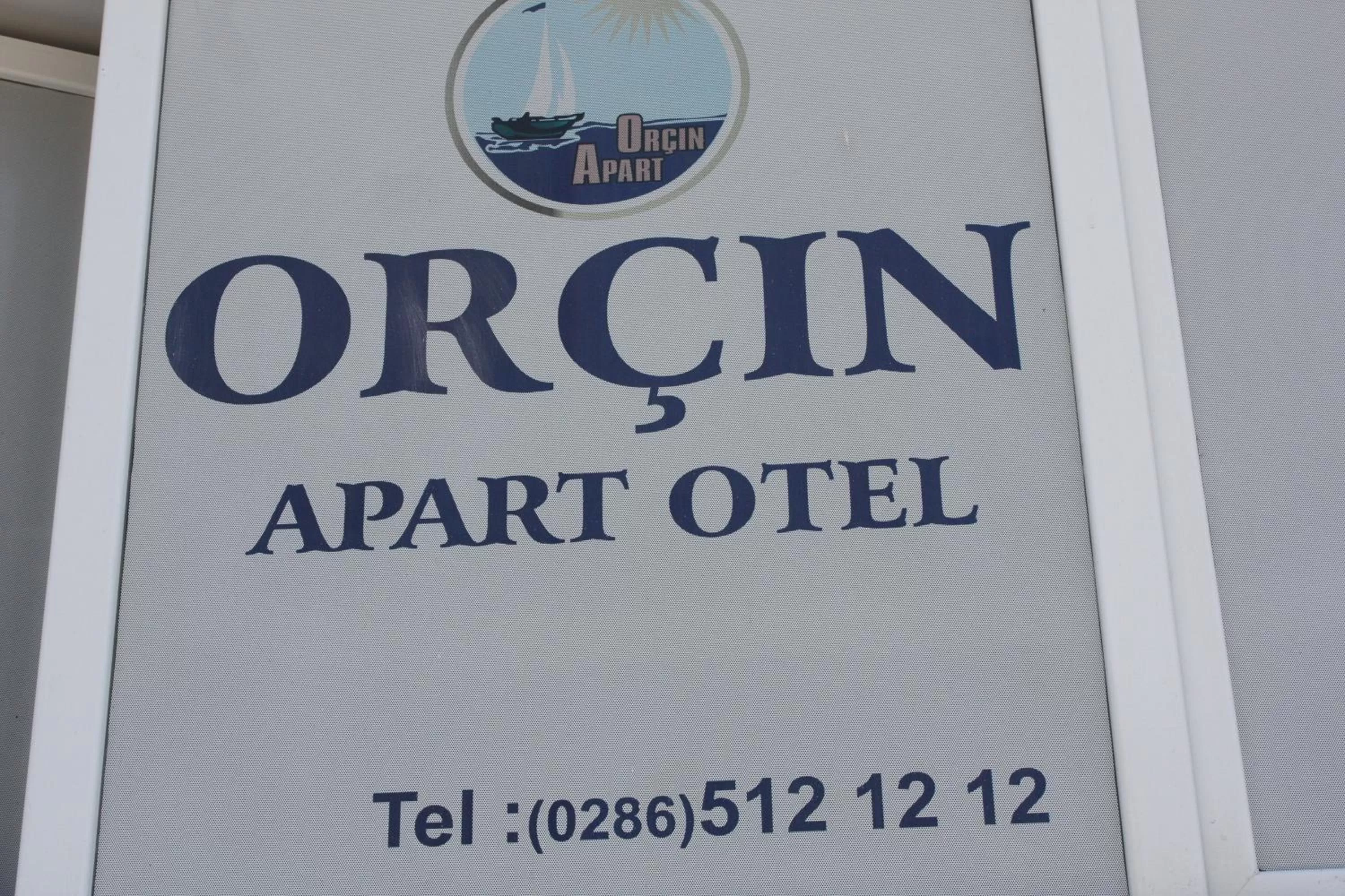 Property logo or sign in Orçin Apart Hotel