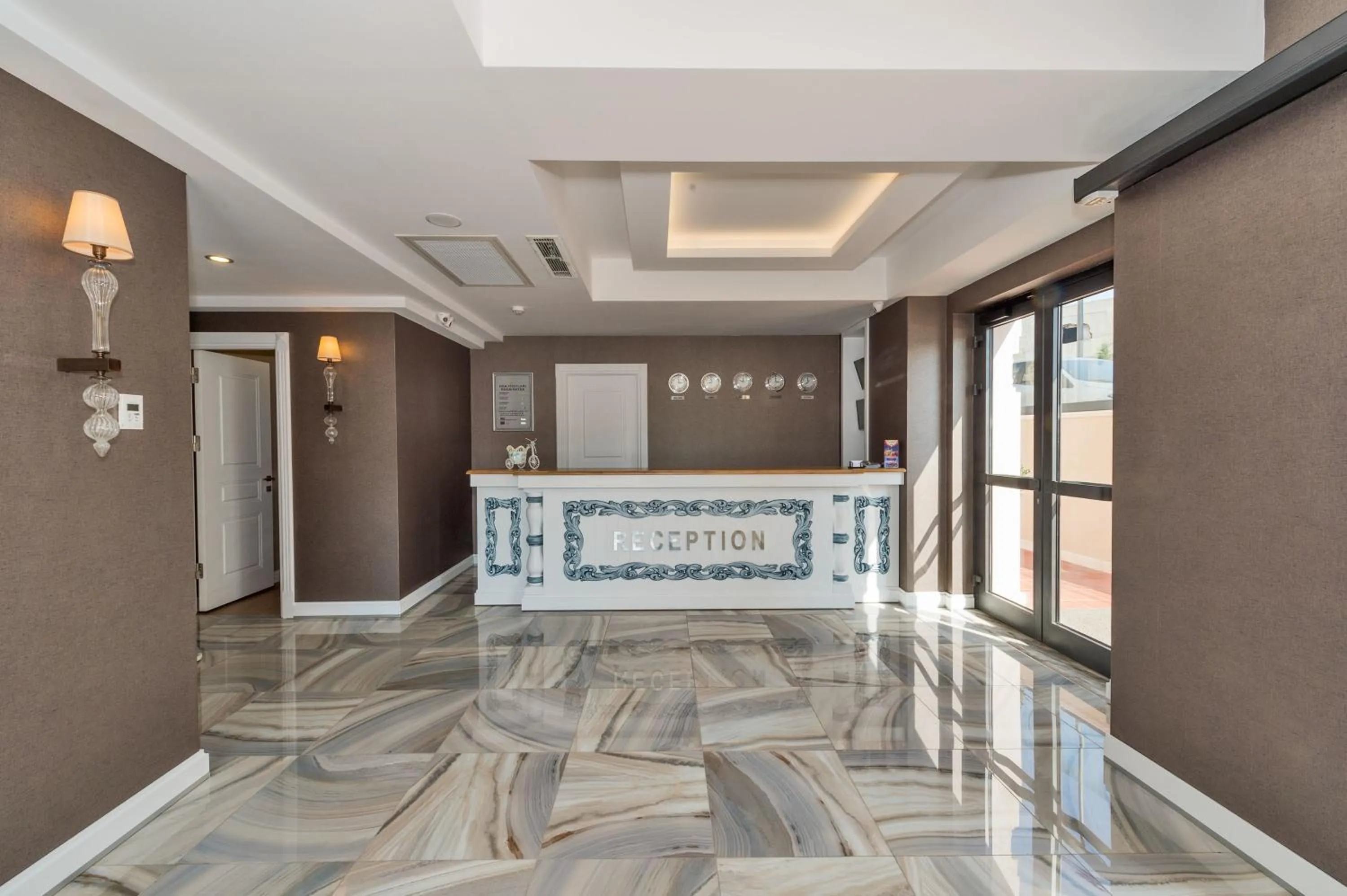 Decorative detail in Hanna Hotel