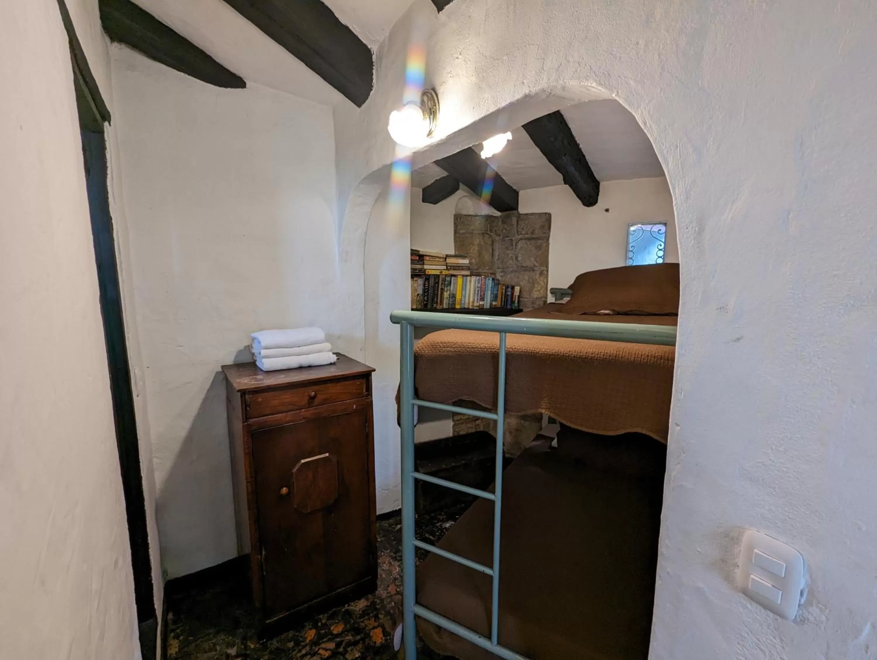 Bedroom, TV/Entertainment Center in Posada Cafe La Huerta