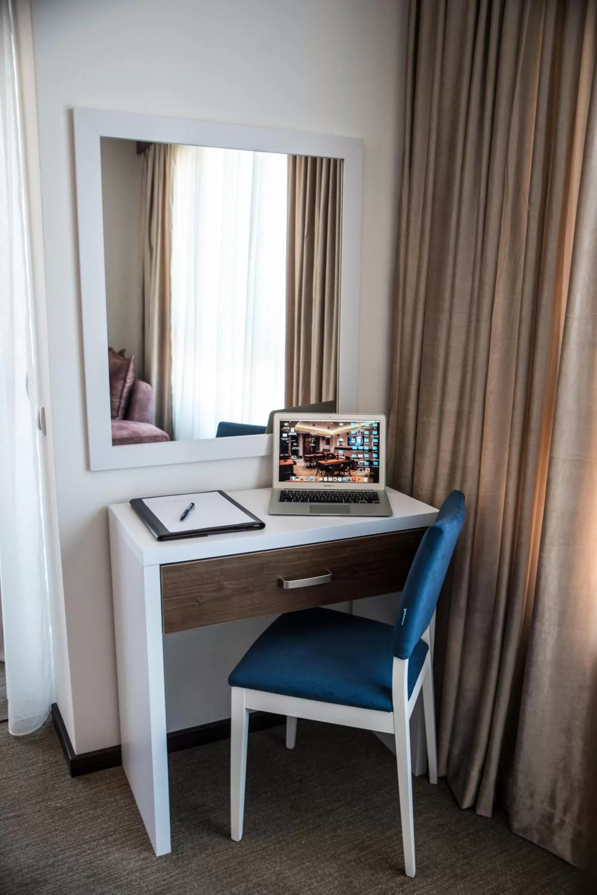 Decorative detail, TV/Entertainment Center in Boutique Hotel "Salina"