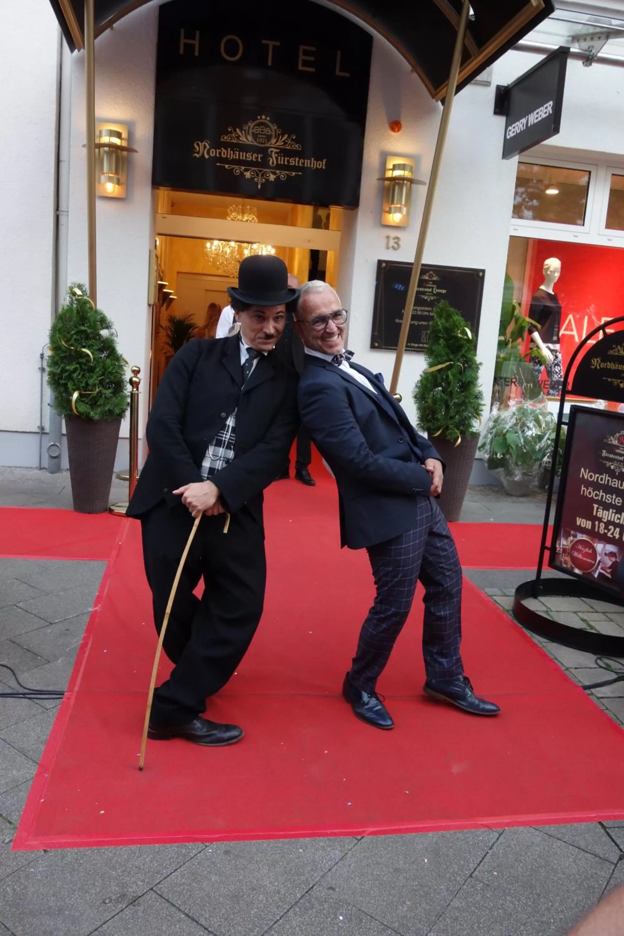 Facade/entrance in Nordhäuser Fürstenhof & TinySky-Resort