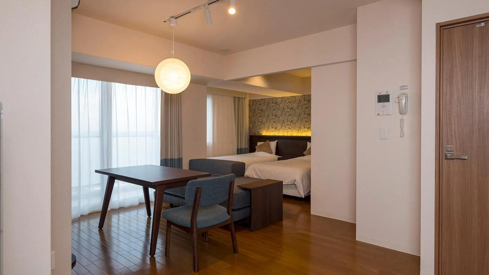 Photo of the whole room, Bed in Hotel Paco Hakodate