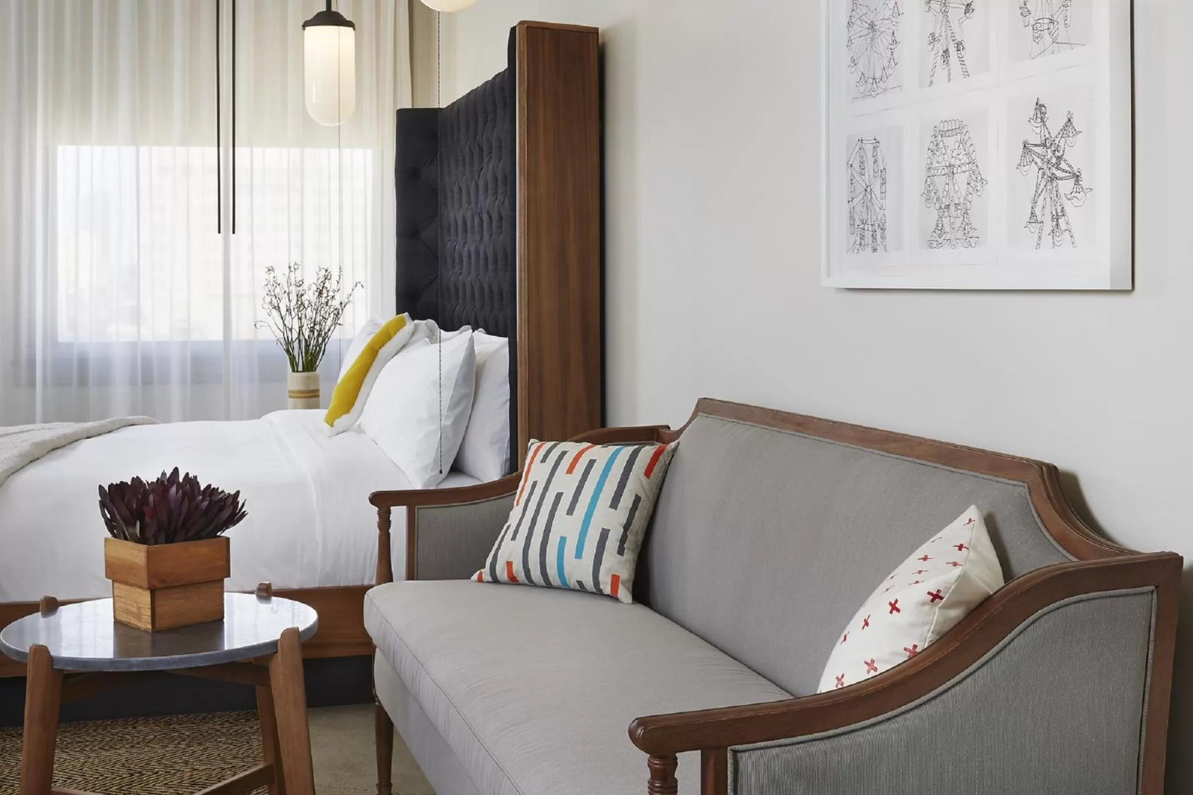 Seating area in Hotel G San Francisco