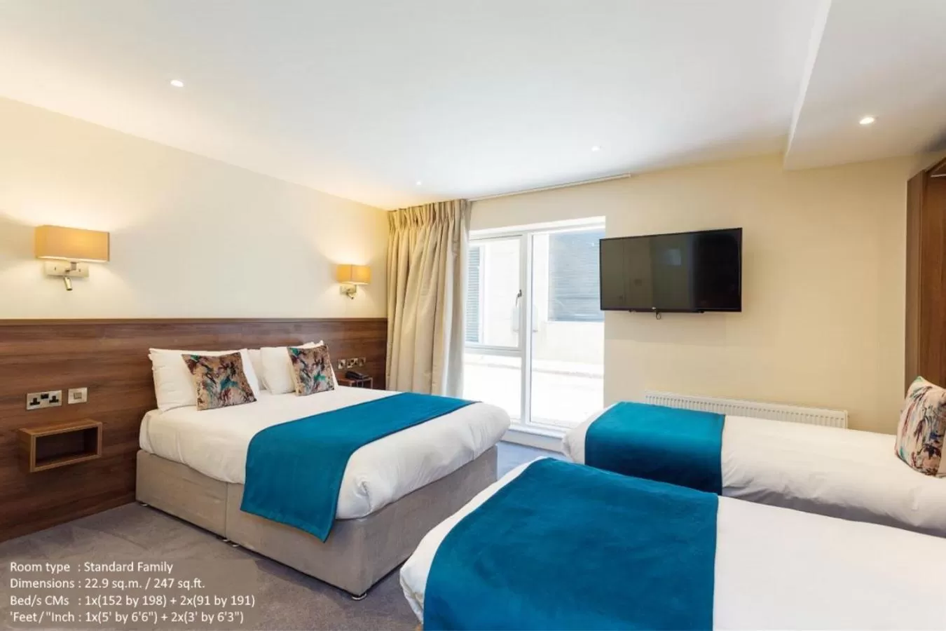 TV and multimedia, Bed in Gardiner Lodge