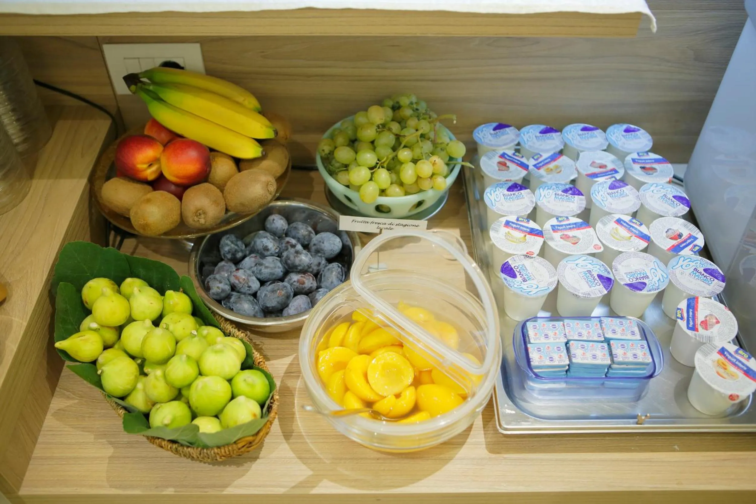 Continental breakfast in Hotel Porta Nuova