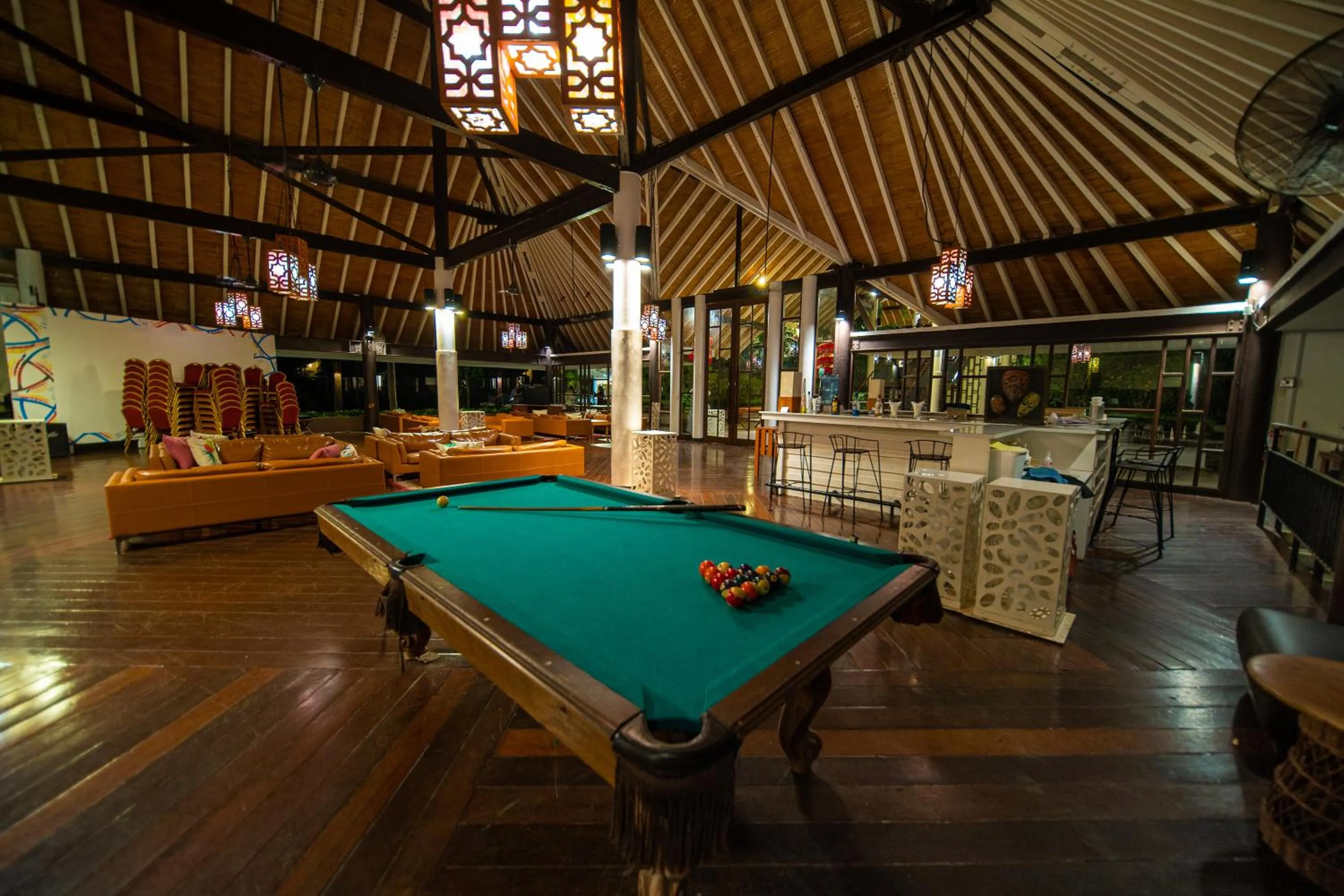 Billiard in Turi Beach Resort