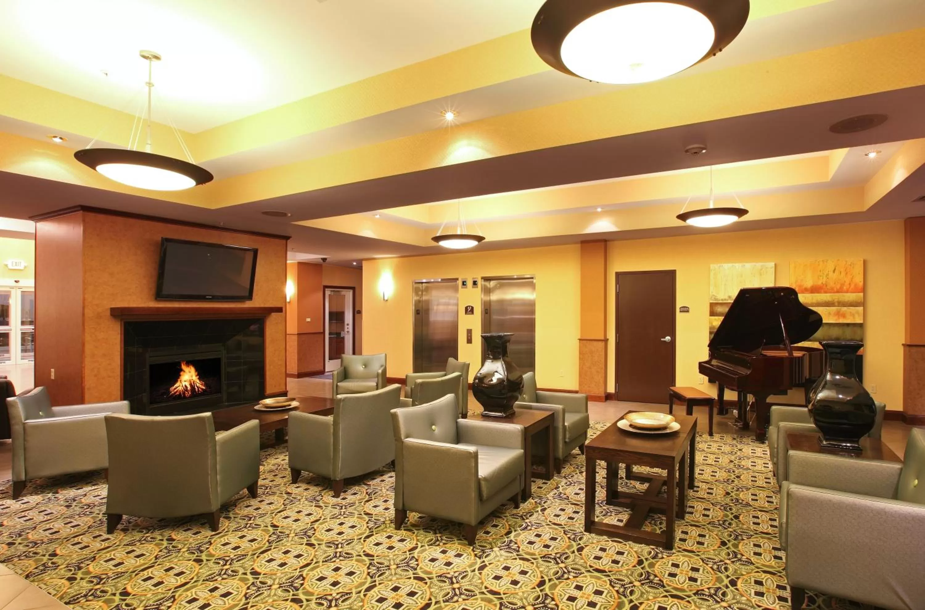 Lobby or reception in Hyatt House Bentonville Rogers