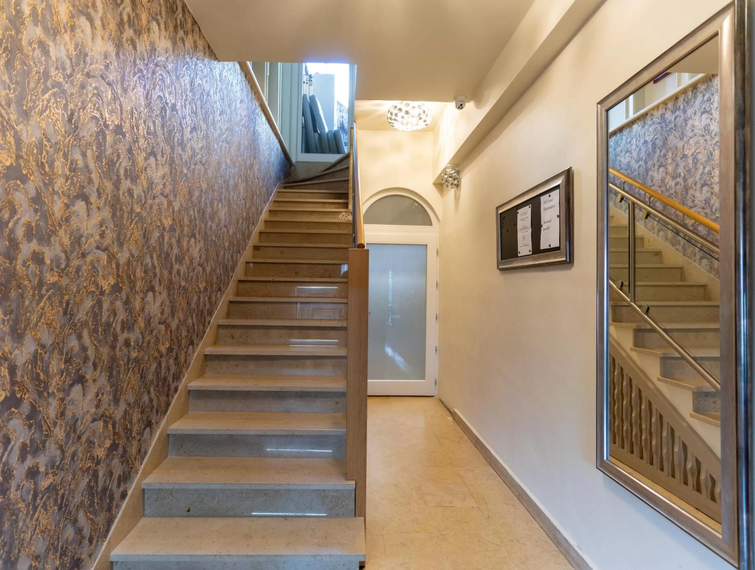 Lobby or reception in Teátrum Boutique Hotel