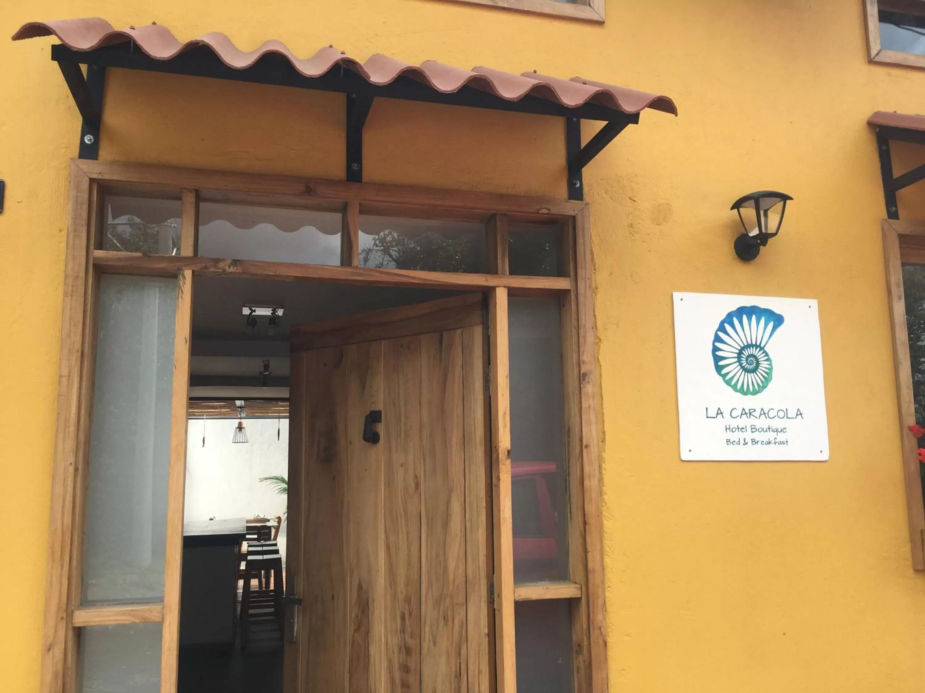 Lobby or reception in Hotel La Caracola